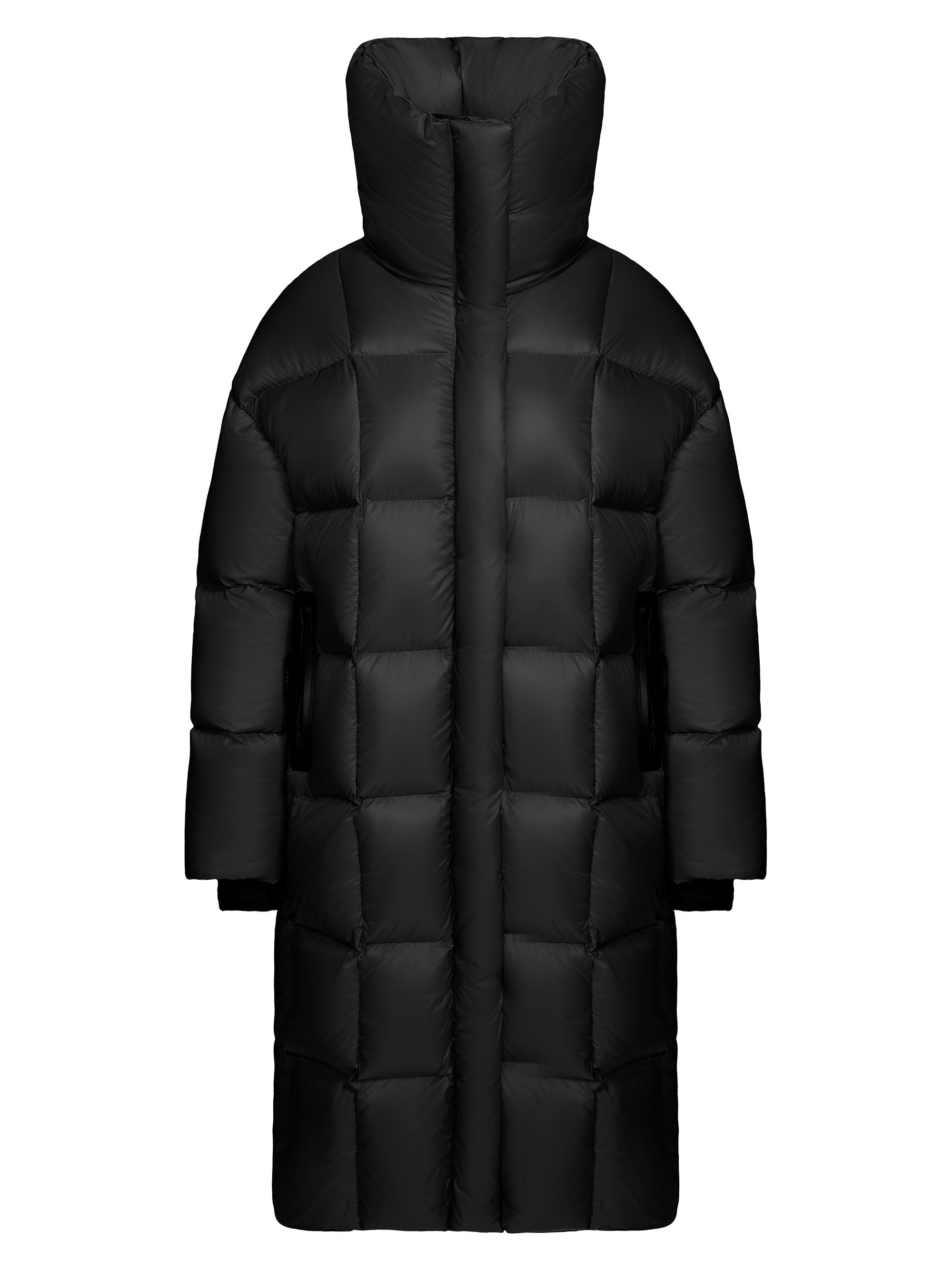 Rudsak Women's Sash Longline Down Puffer Coat - Black