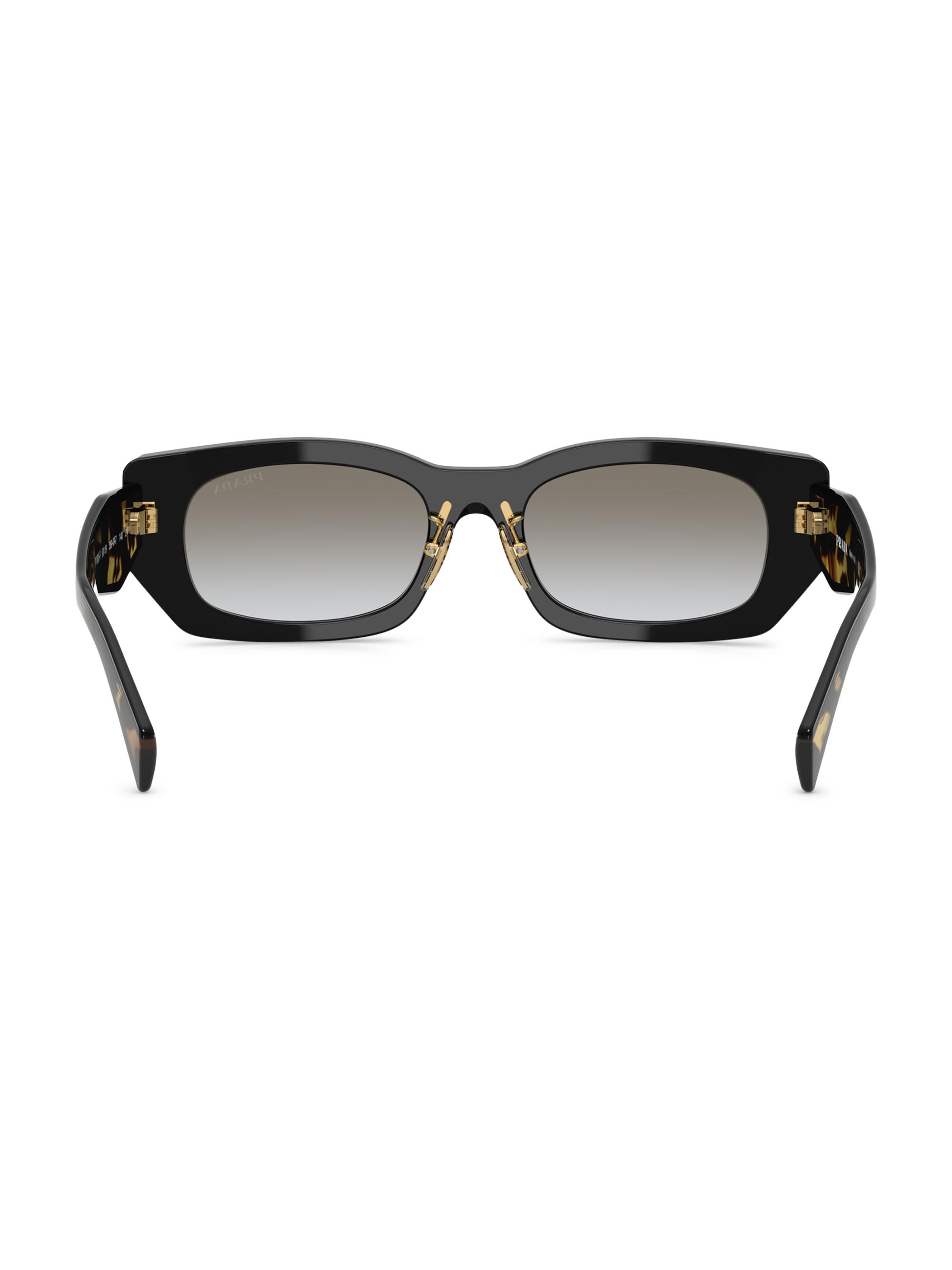 Prada 53MM Pillow Sunglasses | Saks Fifth Avenue