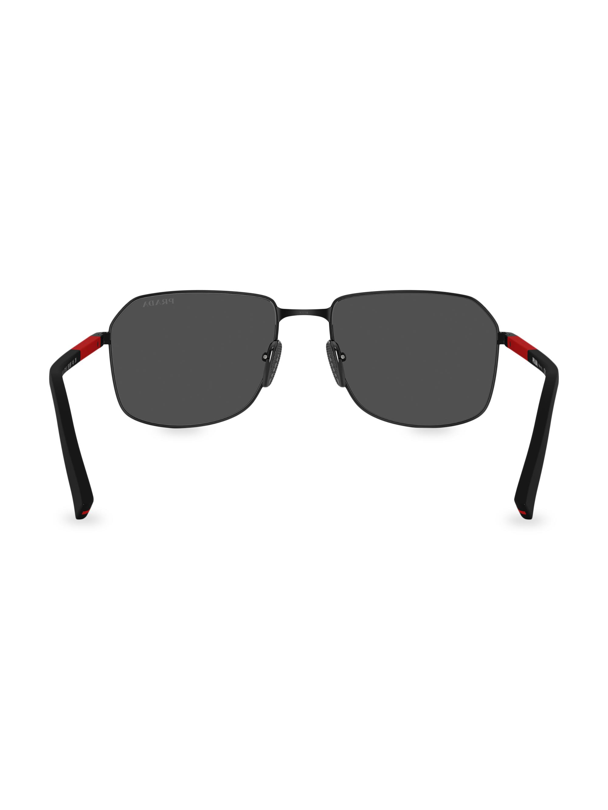 Prada 57MM Rectangular Sunglasses | Saks Fifth Avenue
