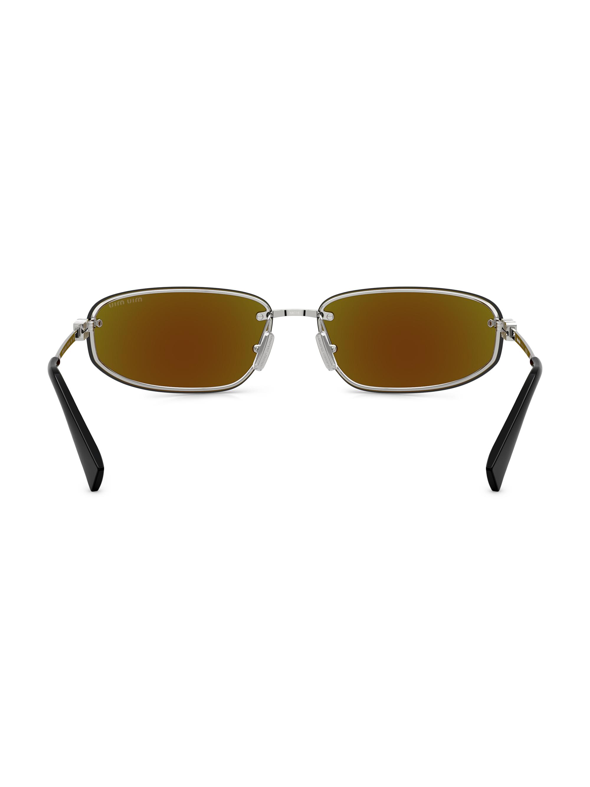 Miu Miu 69MM Shield Sunglasses | Saks Fifth Avenue