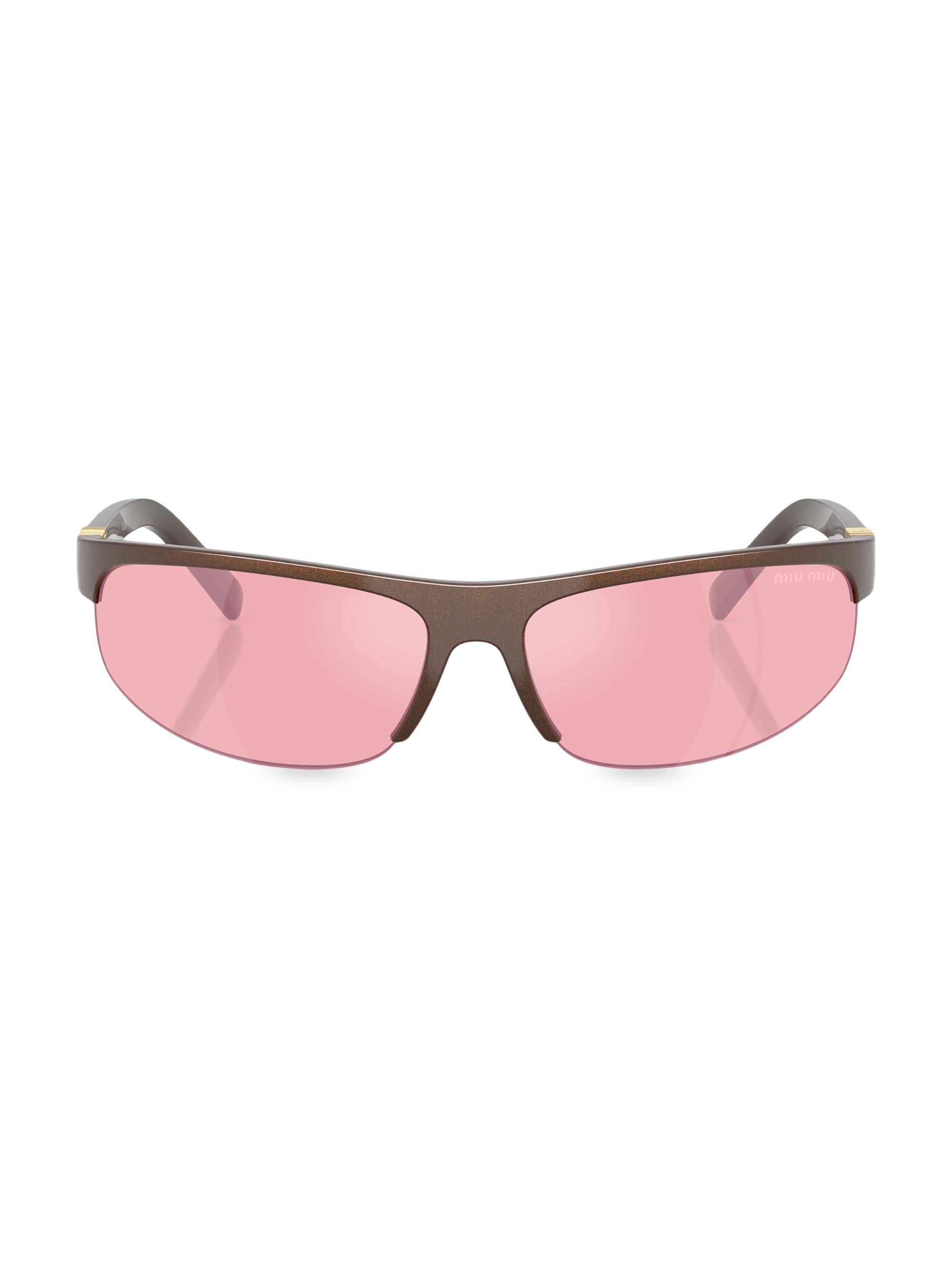 Miu Miu 70MM Shield Sunglasses | Saks Fifth Avenue