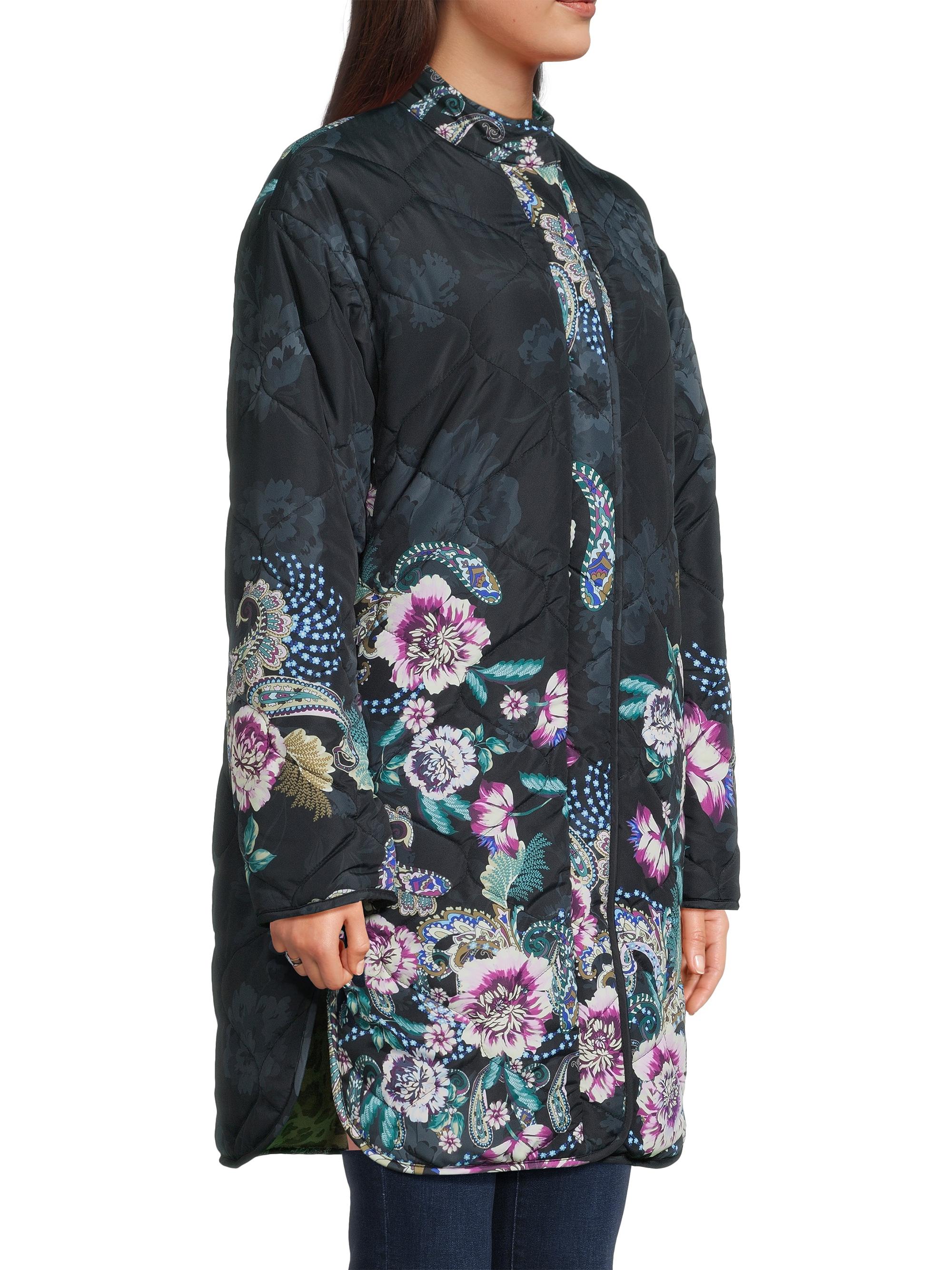 Johnny Was Vivi Printed Reversible Quilted Jacket | Saks Fifth Avenue