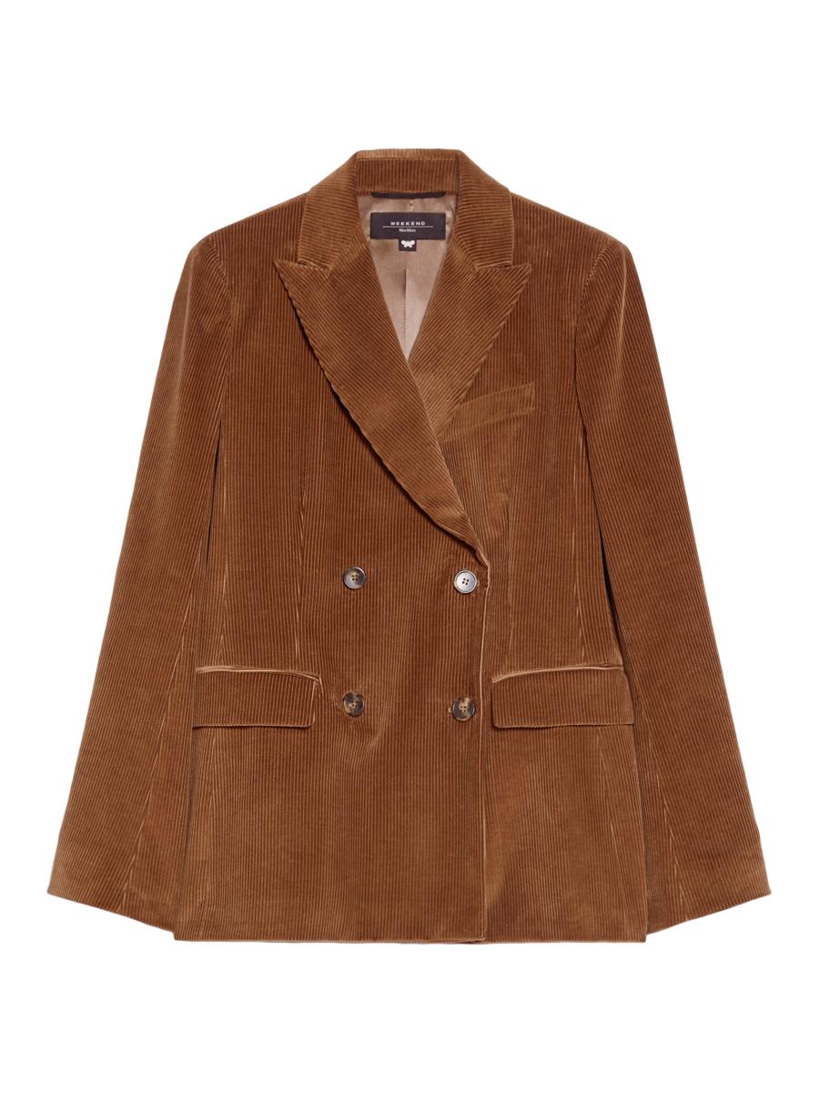 Weekend Max Mara Katanga Corduroy Double-Breasted Jacket
