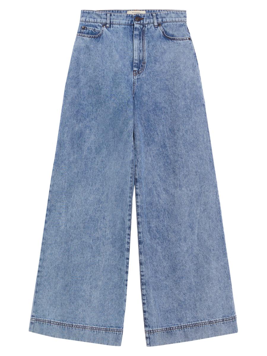 送料関税込【'S Max Mara】Eles mid-rise wide-leg jeans デニム Eles mid-rise wide-leg jeans in blue - S Max Mara | Mytheresa
