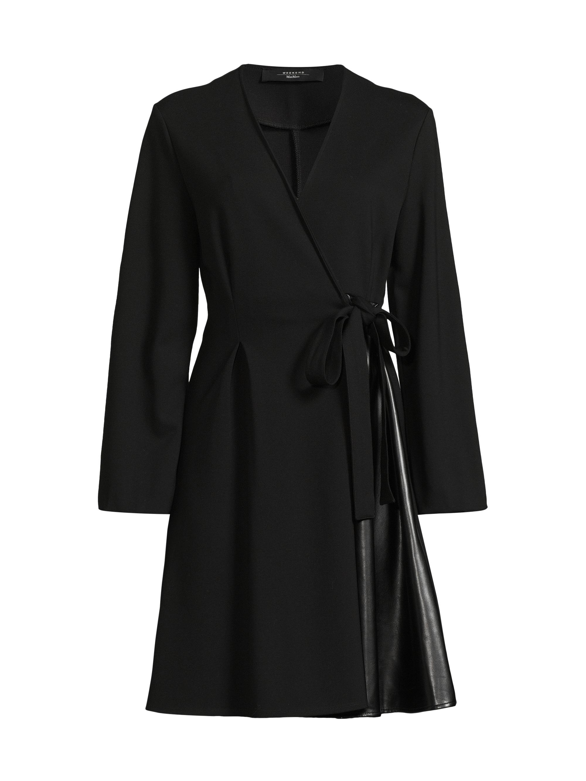 Weekend Max Mara Women's Cennare Jersey Wrap Minidress - Black