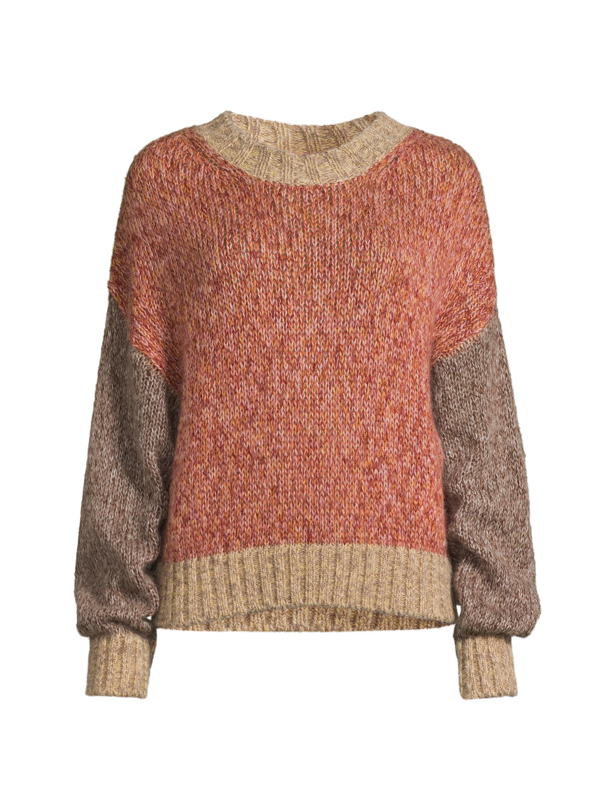 Weekend Max Mara Women's Dionigi Colorblocked Sweater - Antique Rose