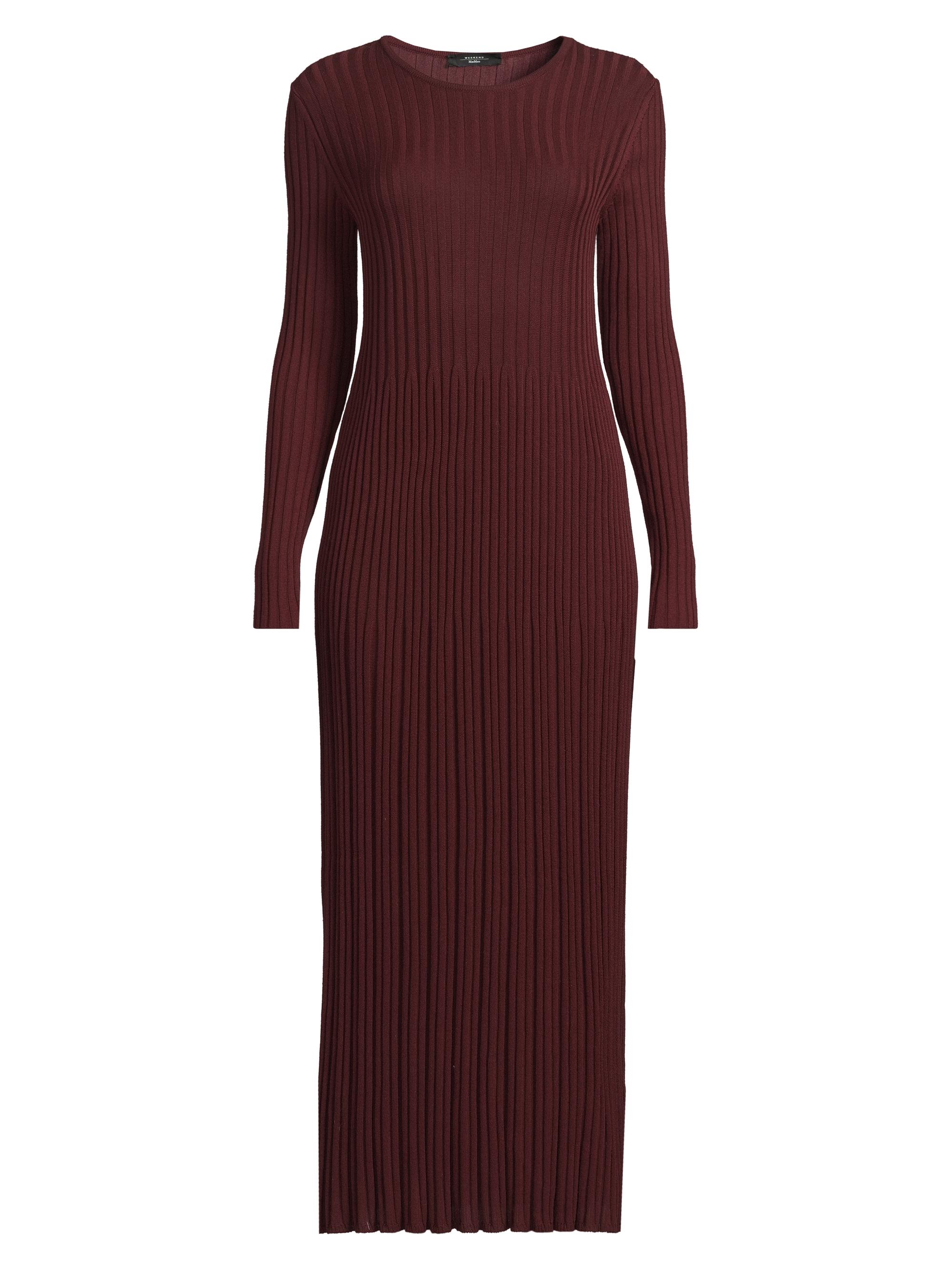 Weekend Max Mara Women's Eletta Rib-Knit Maxi Dress - Wine