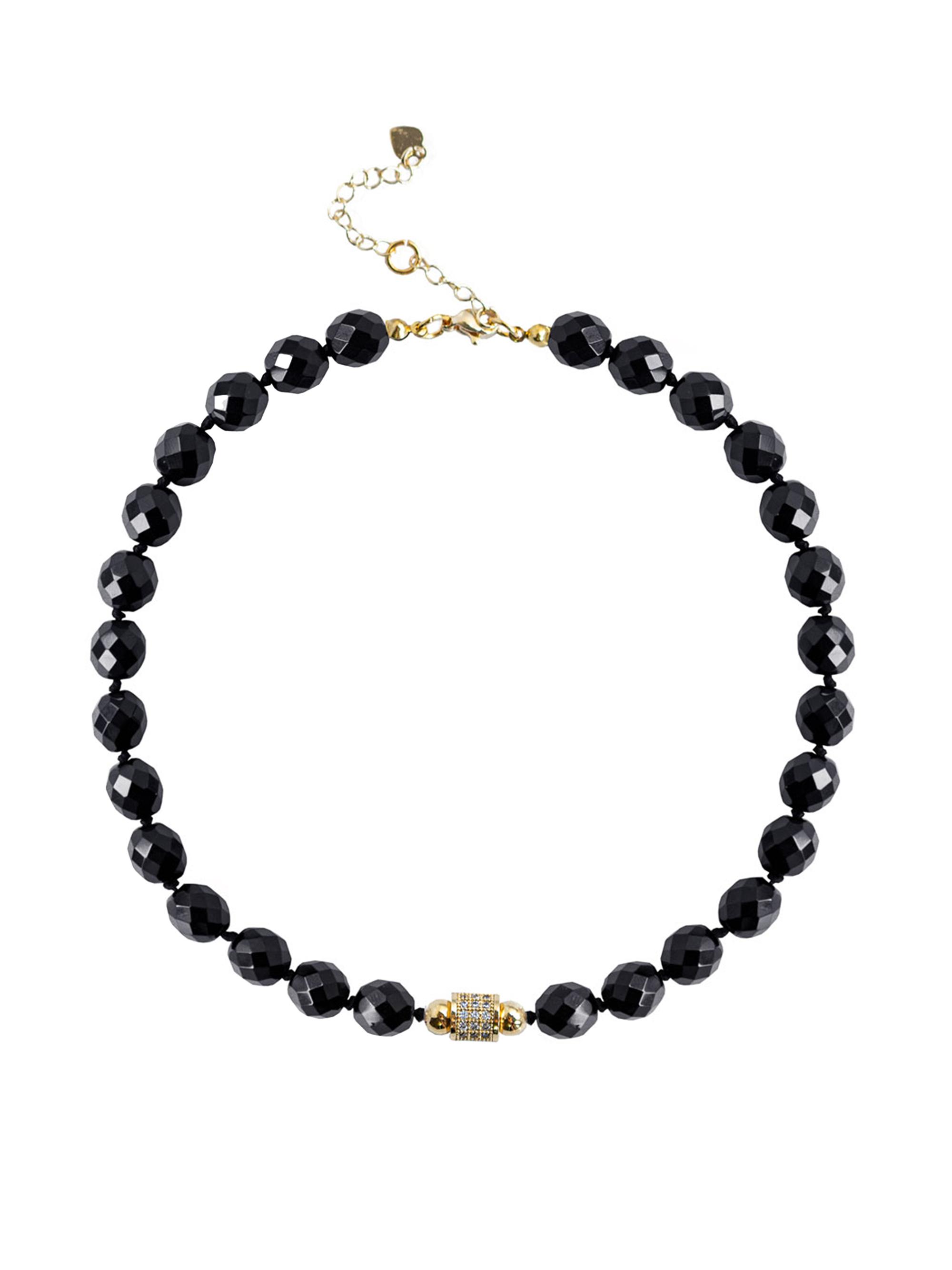 Saulé Women's Étoile Mini Leni 18K-Gold-Plated, Cubic Zirconia & Glass Necklace - Emerald