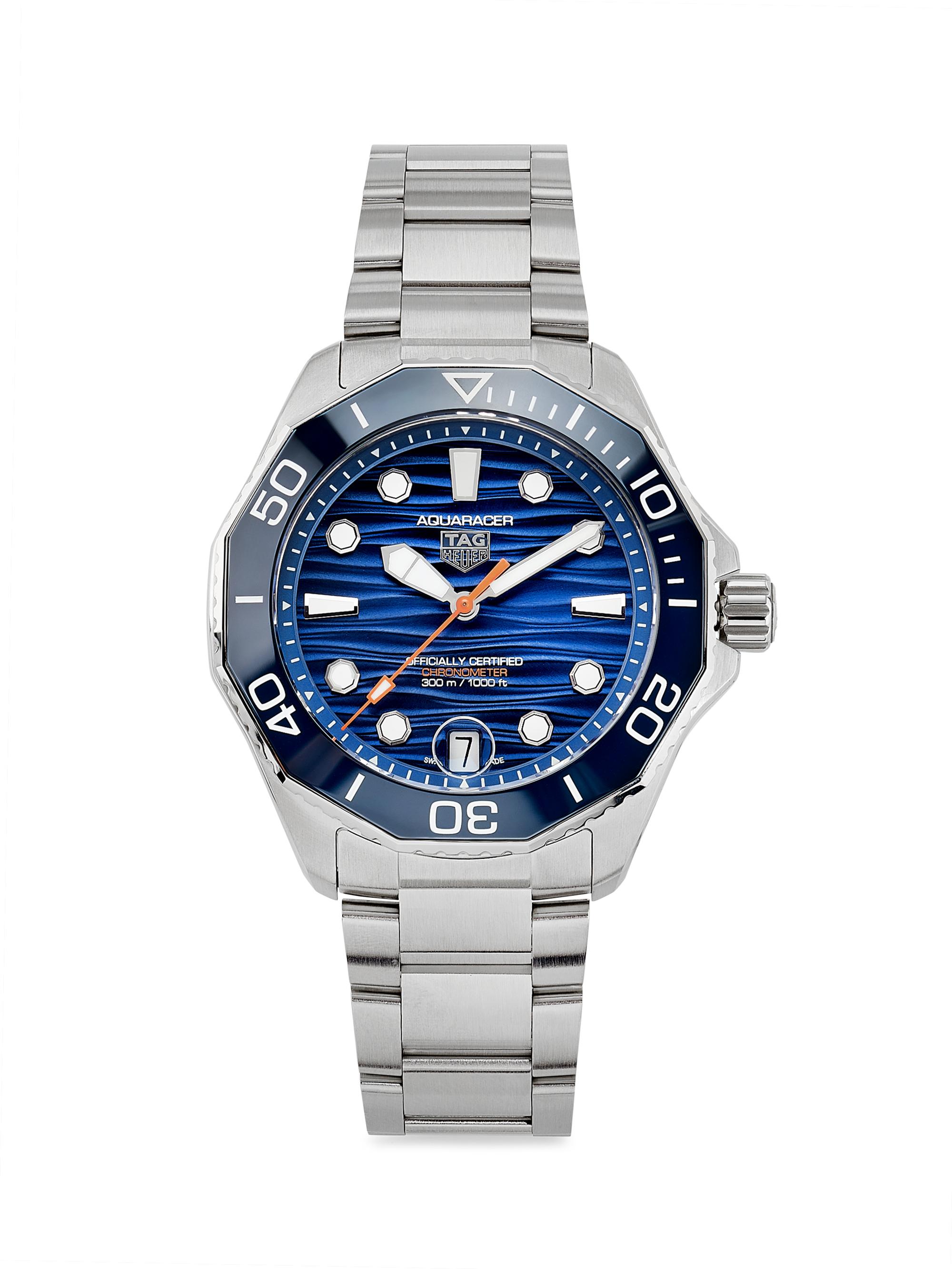 TAG Heuer ダイバーズウォッチ シルバー TAG Heuer Aquaracer TH-31 Stainless Steel Watch/42MM | Saks Fifth