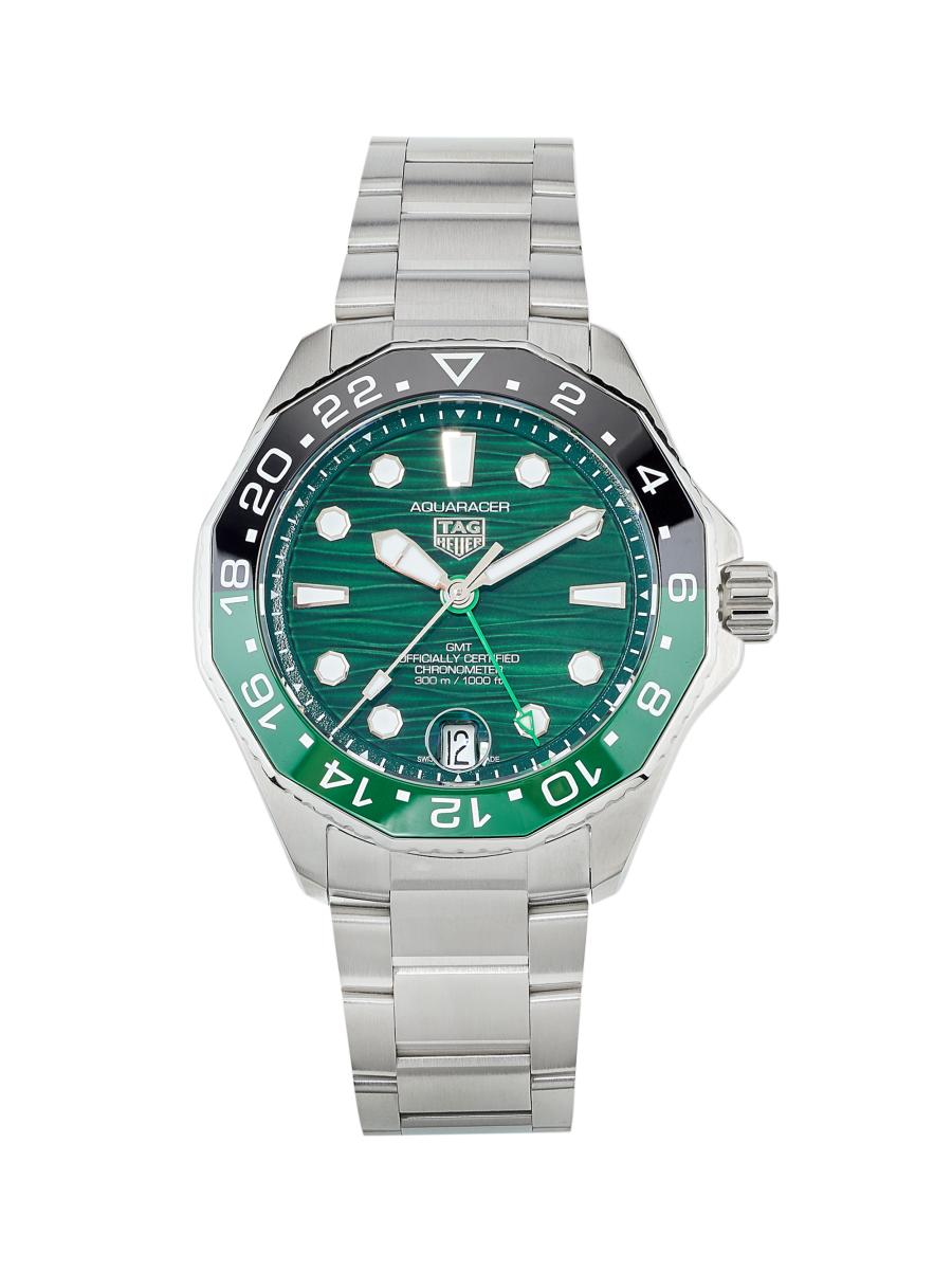 TAG Heuer Aquaracer TH-31 Green Stainless Steel Watch/42MM