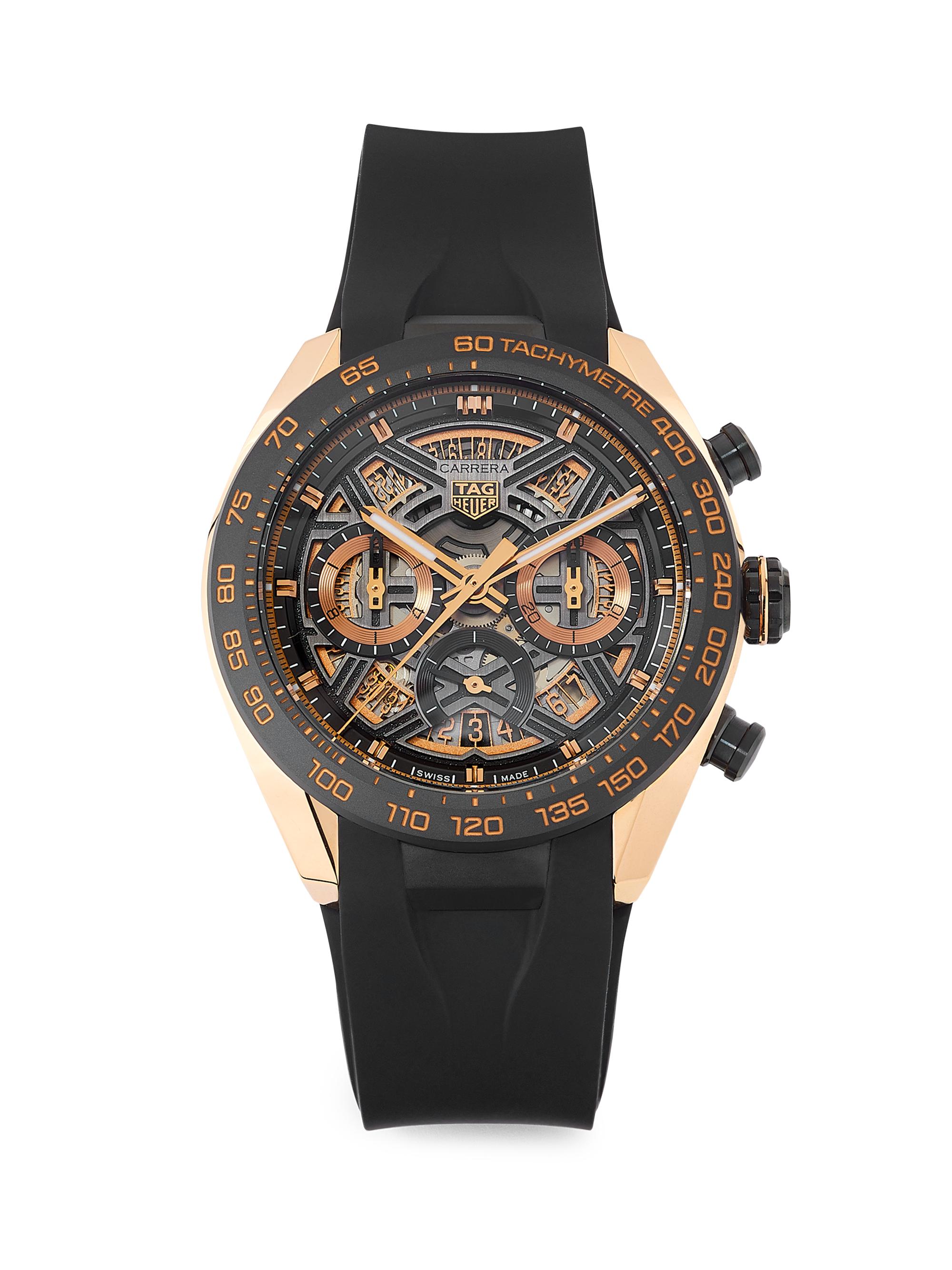 TAG Heuer Carrera TH-20 Extreme 18K Rose Gold, Titanium & Rubber