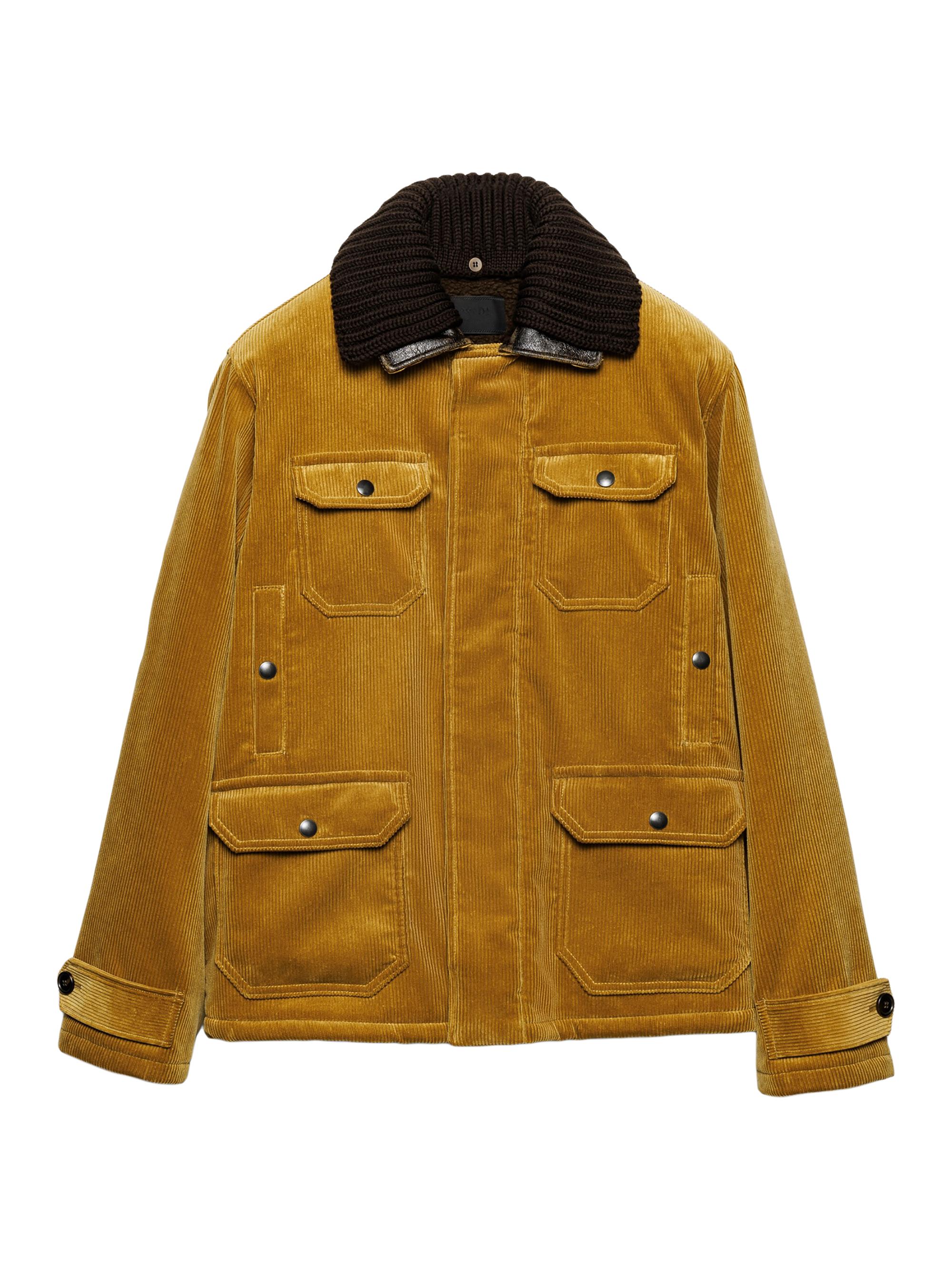 Prada Men's Corduroy Jacket - Yellow