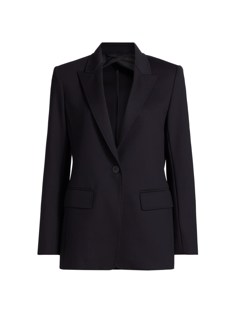 Max Mara Studio Caprara Stretch Jersey Single-Breasted