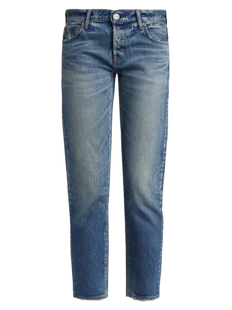 新品 MOUSSY ISKO COMFORT DallasTapered W28