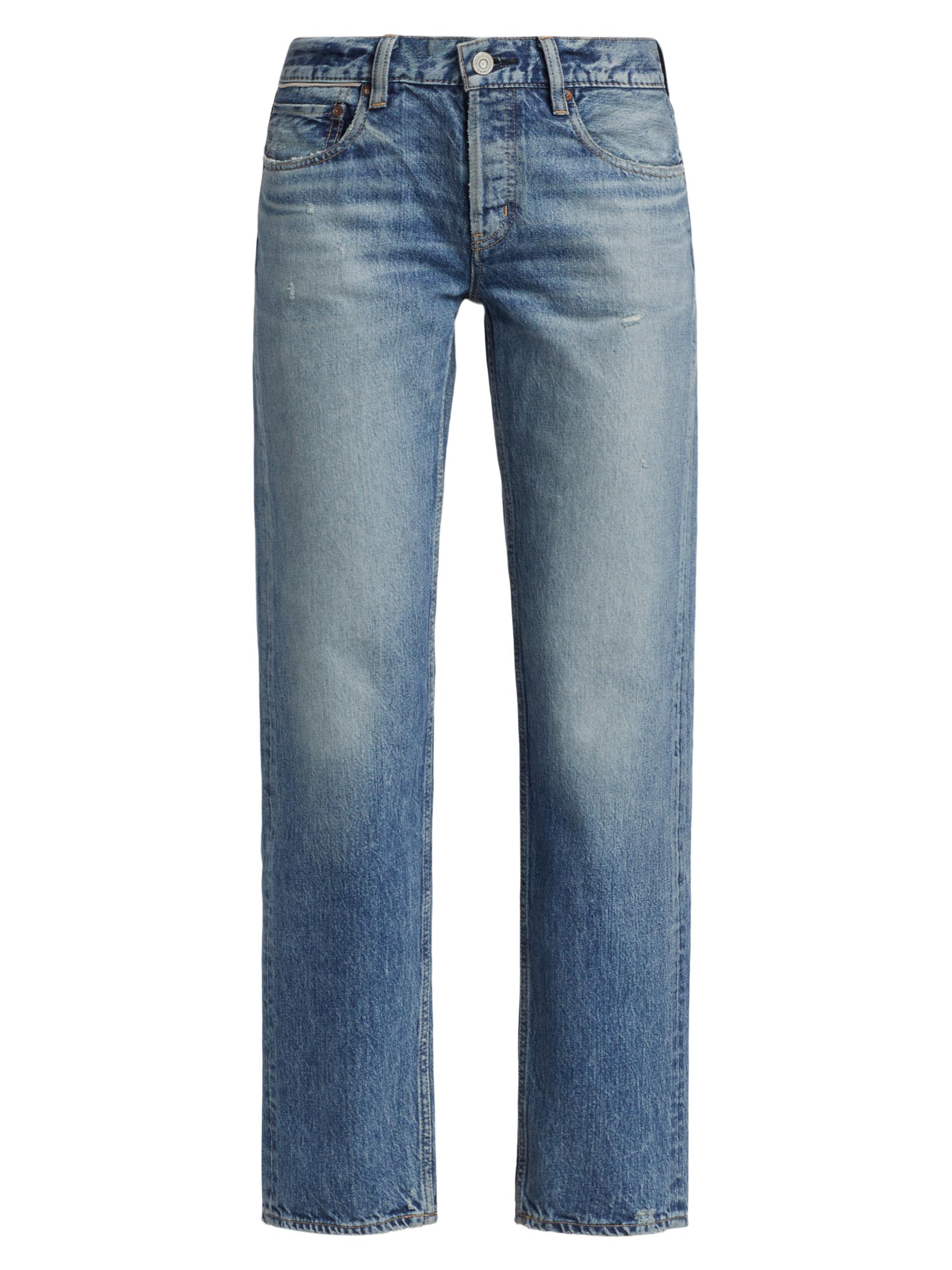 パンツ moussy HIGH WAIST STRAIGHT 25inch Moussy Vintage Trigg Low-Rise Straight-Leg Jeans | Saks Fifth Avenue