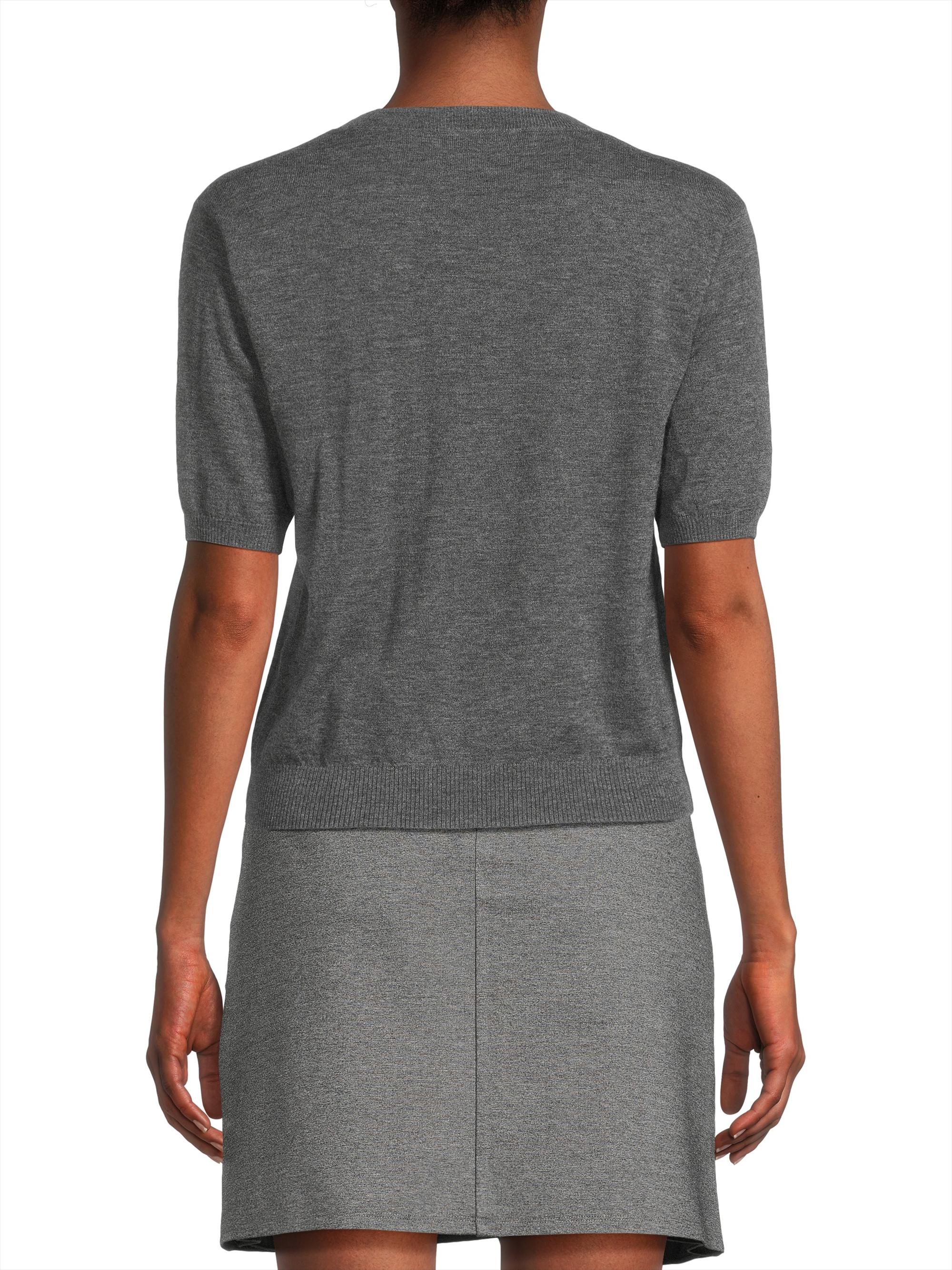 Weekend Max Mara Women's Decano Wool-Blend V-Neck Cardigan - Medium Grey