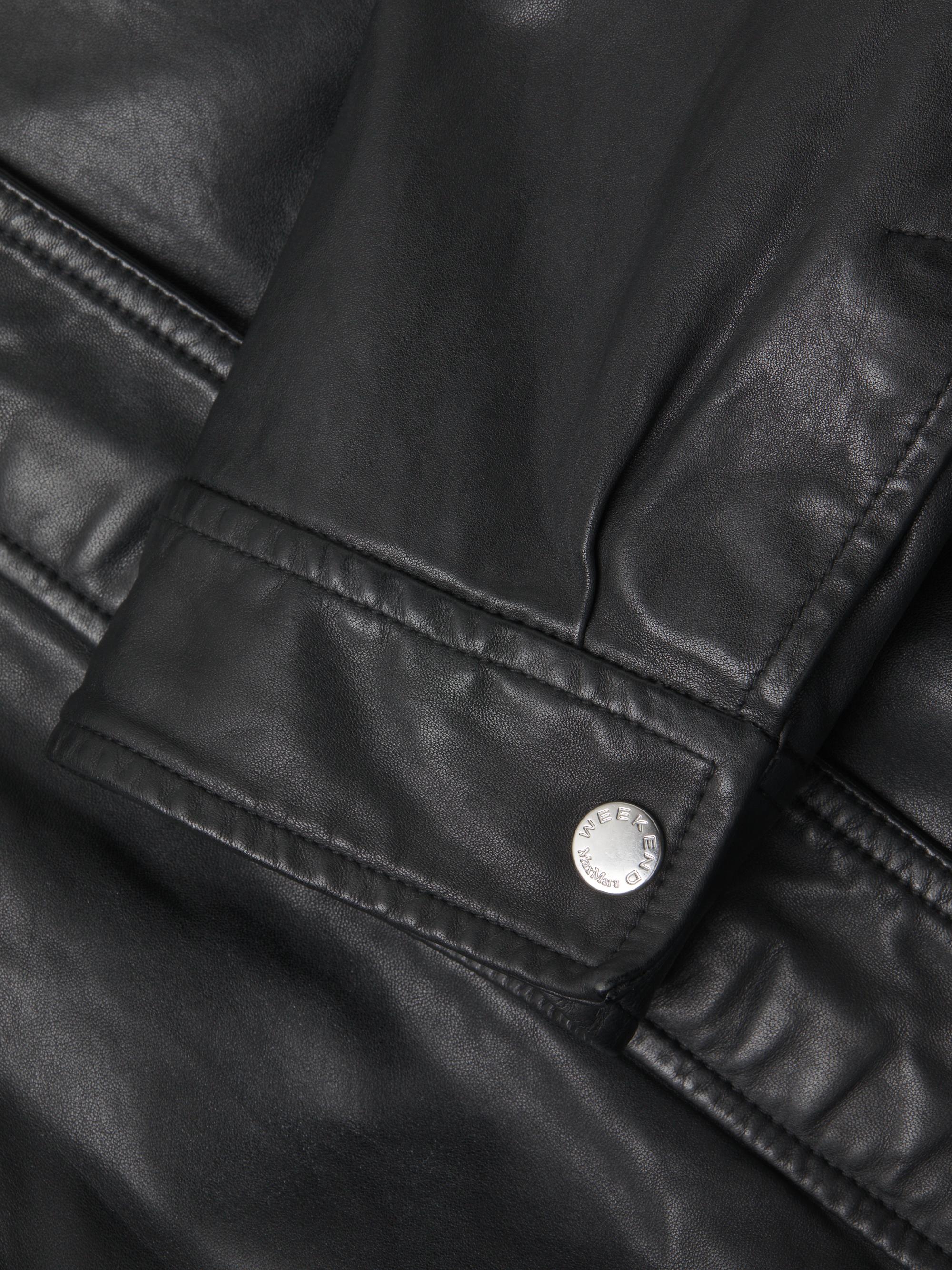 ライダーズジャケットWEEKEND MaxMara Ｌ ウィークエンドマックスマーラ WEEKEND Max Mara ナイロン