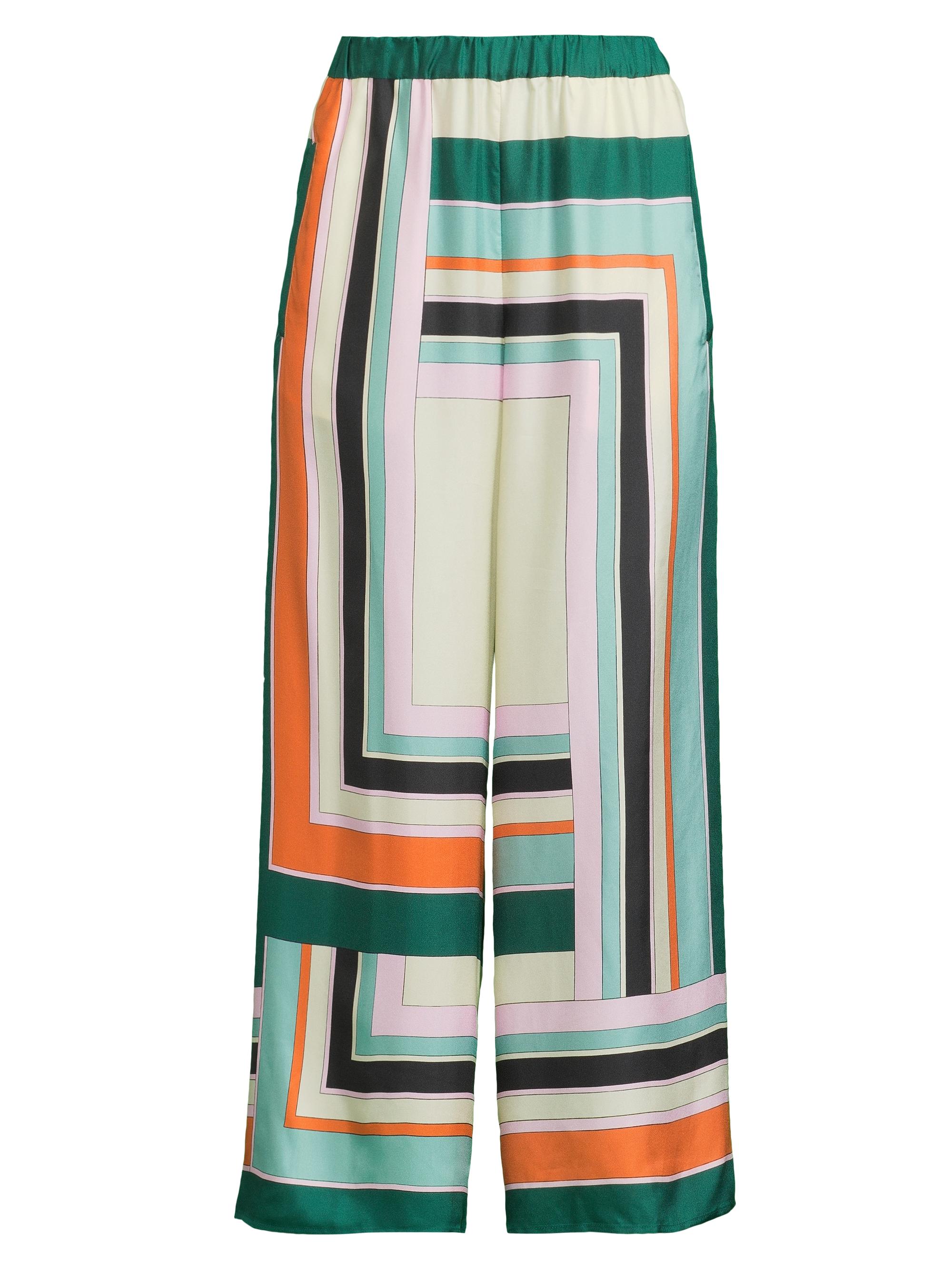 Weekend Max Mara Women's Ottavo Graphic Silk Pants