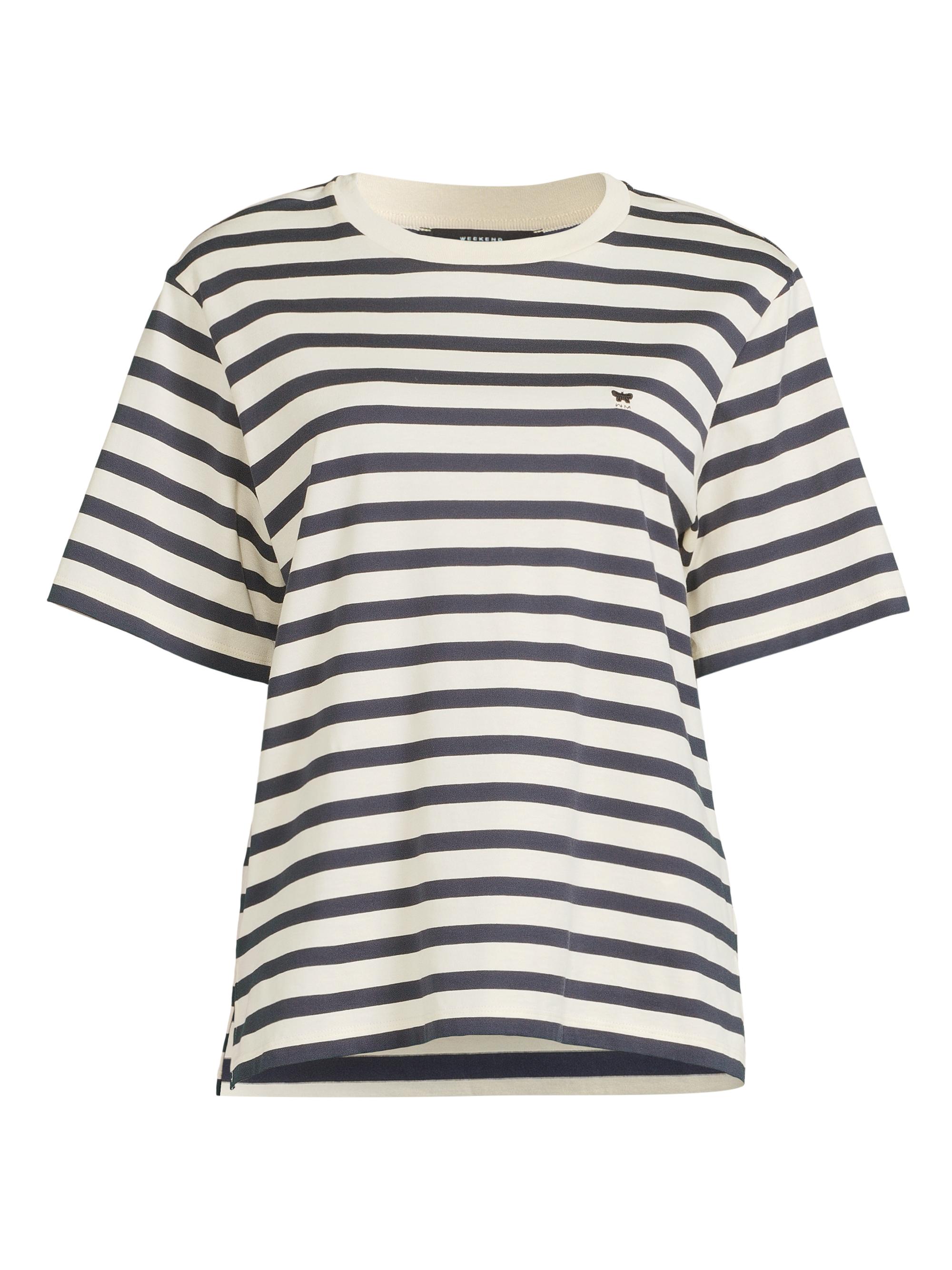 Weekend Max Mara Women's Satrapo Striped T-Shirt - Navy