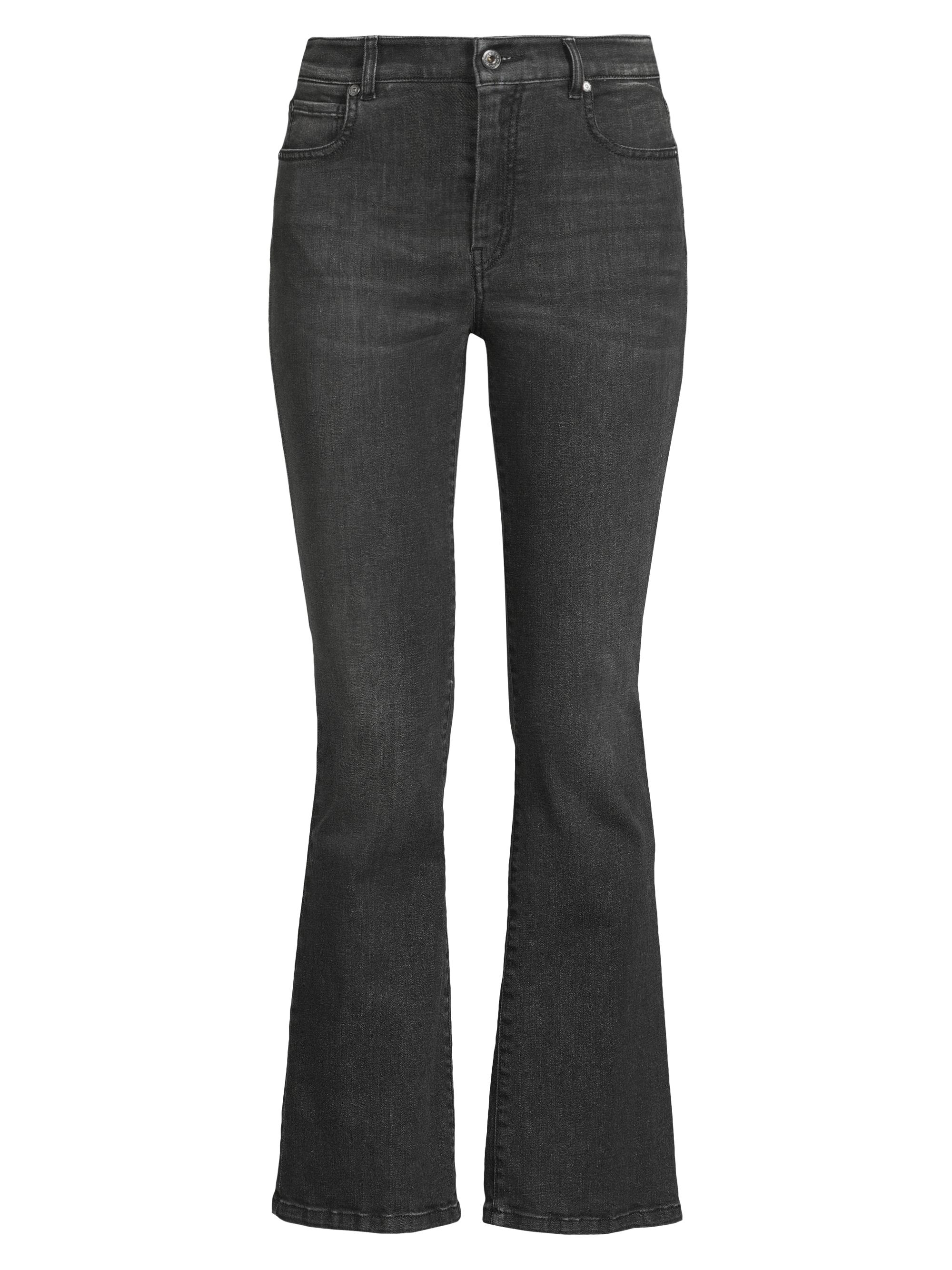 Weekend Max Mara Women's Rapallo Mid-Rise Flare Jeans - Black