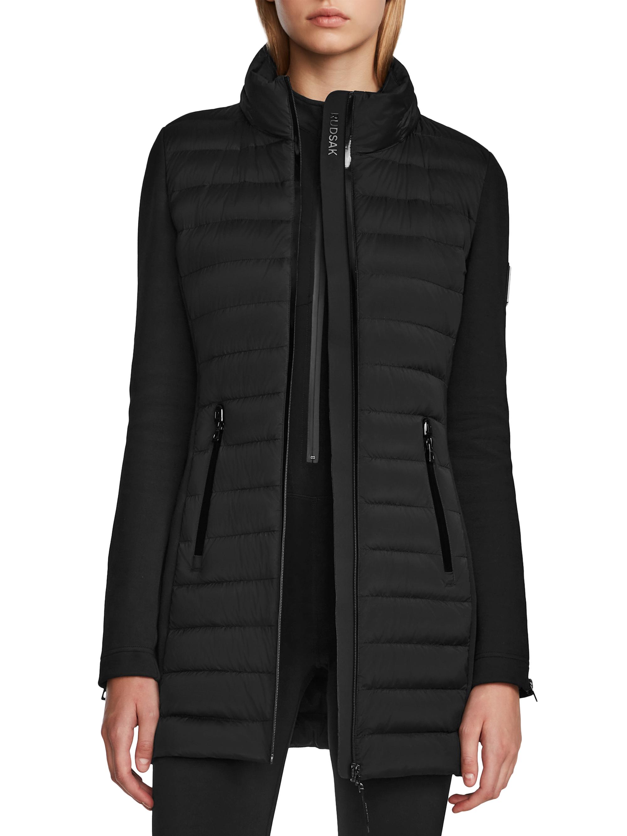 Rudsak Women's Merina Quilted Down Jacket - Black