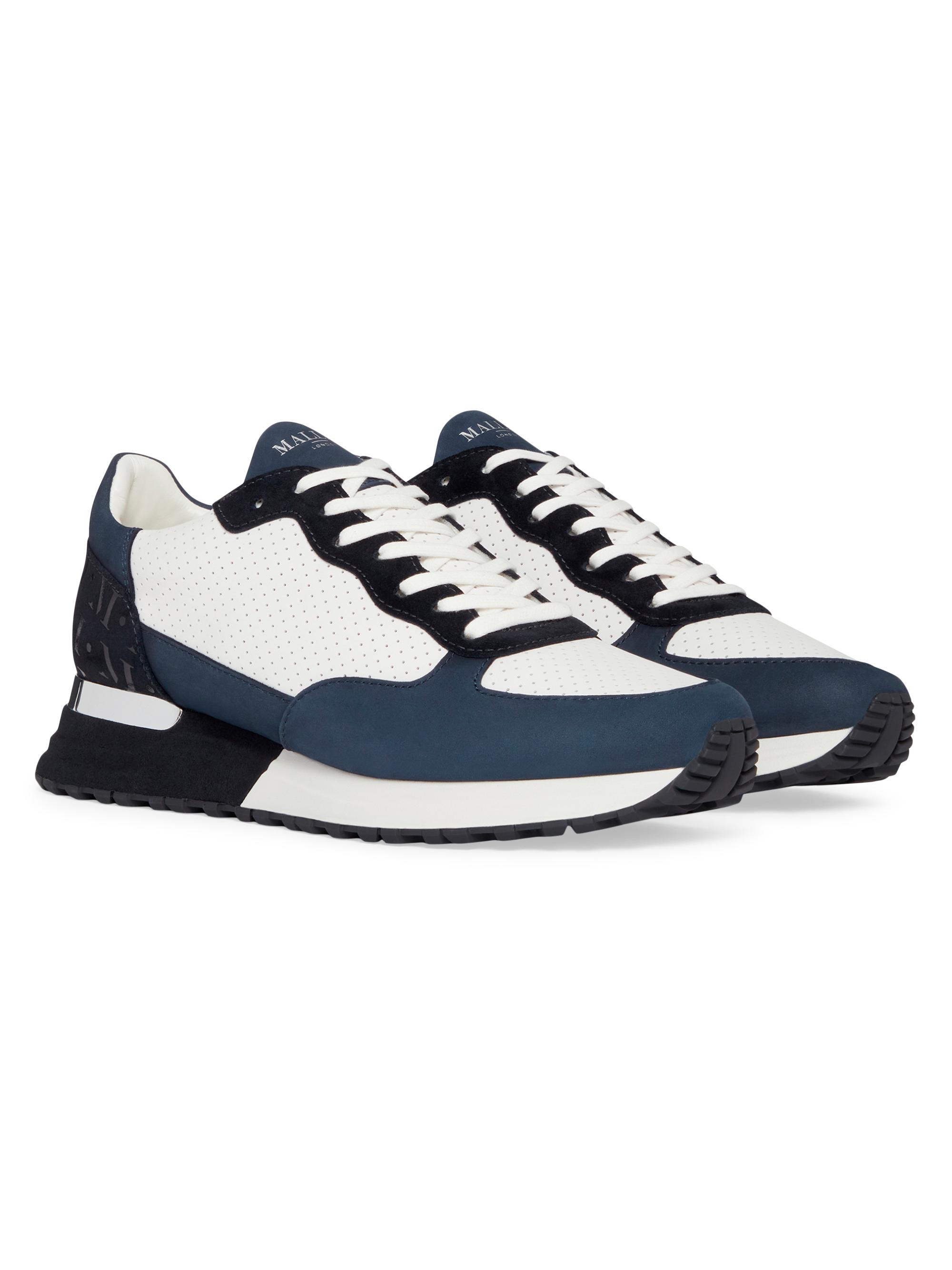 Popham Perforated Leather Sneakers