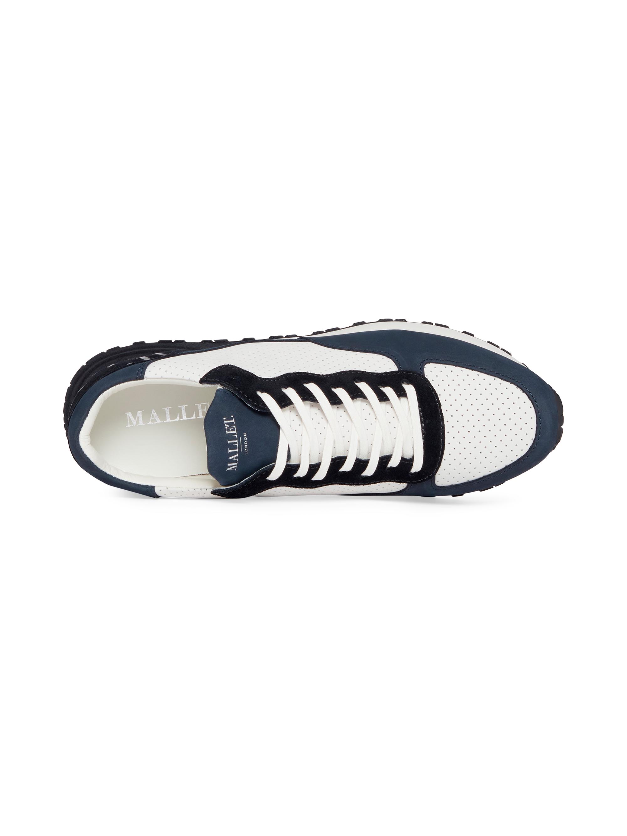 Popham Perforated Leather Sneakers