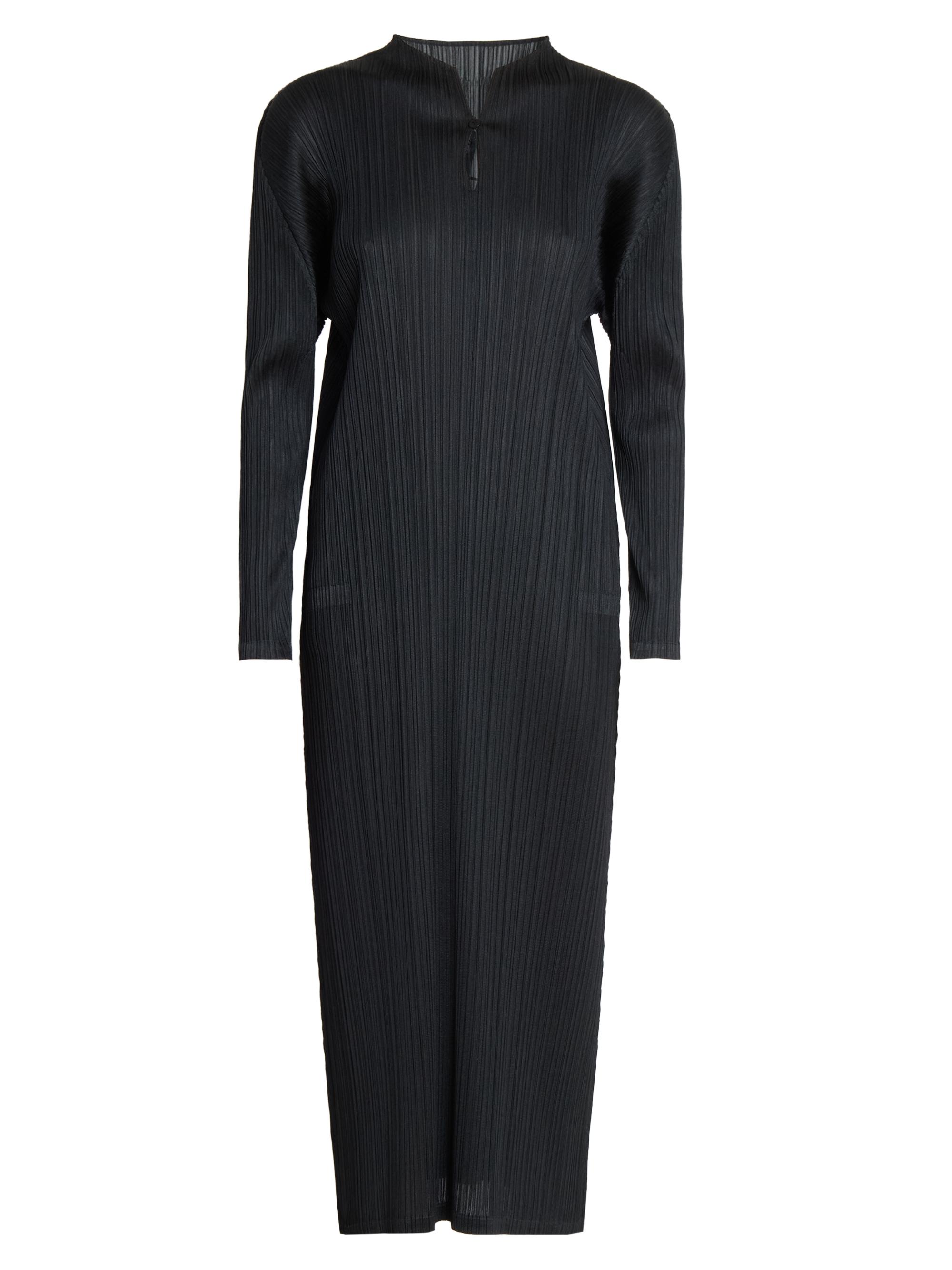 Pleats Please Issey Miyake November Pleated Sheath Midi