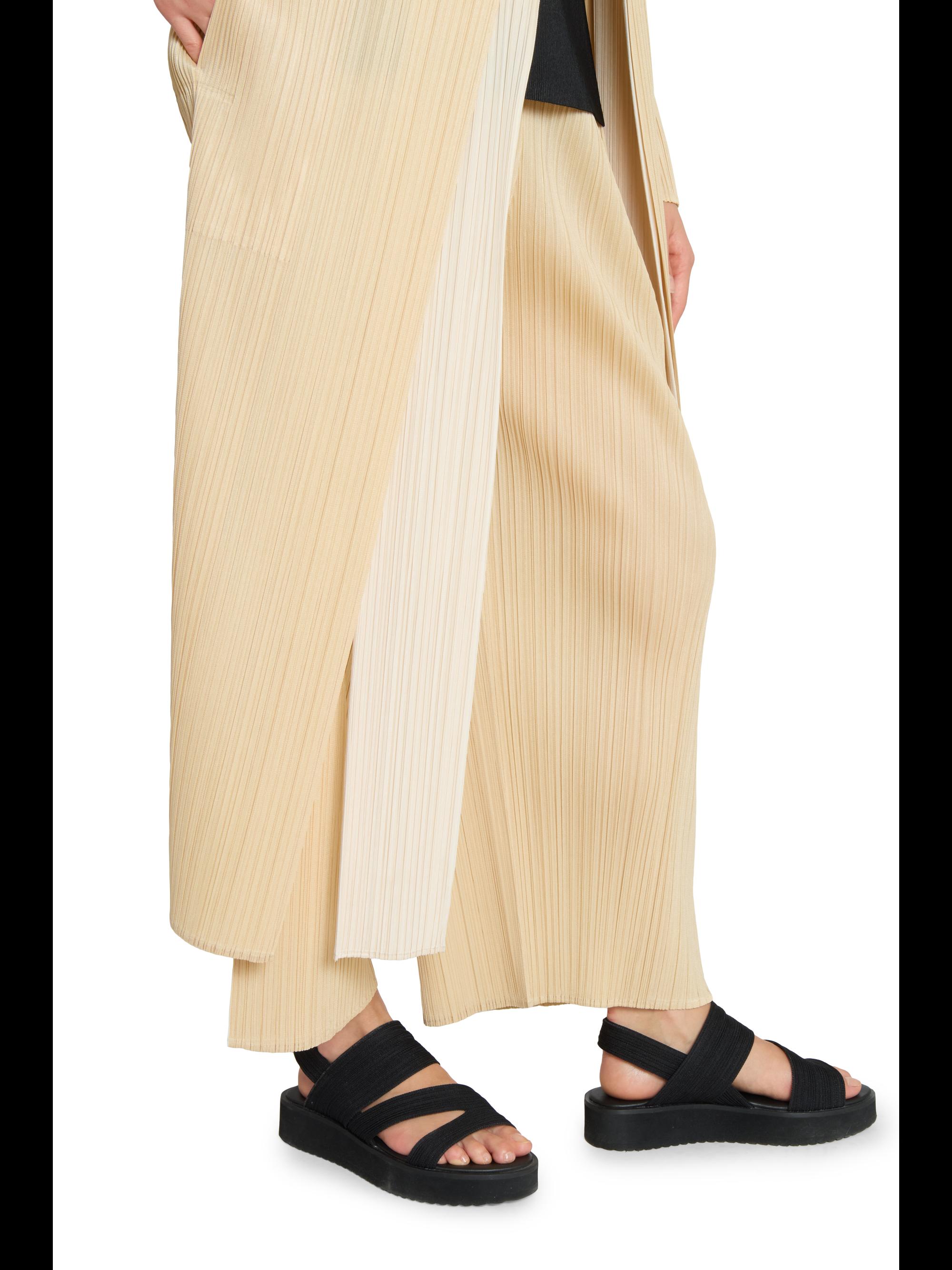 Pleats Please Issey Miyake Merry Bicolor Pants | Saks Fifth Avenue