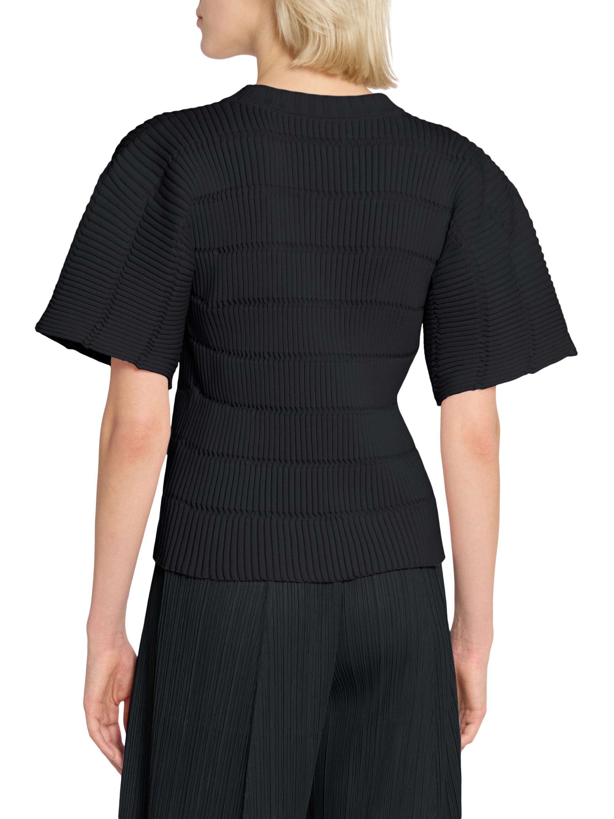 PLEATS PLEASE ISSEY MIYAKE ブラック美品　　最終値下げ Pleats Please Issey Miyake Jiggly Knit Top | Saks Fifth Avenue