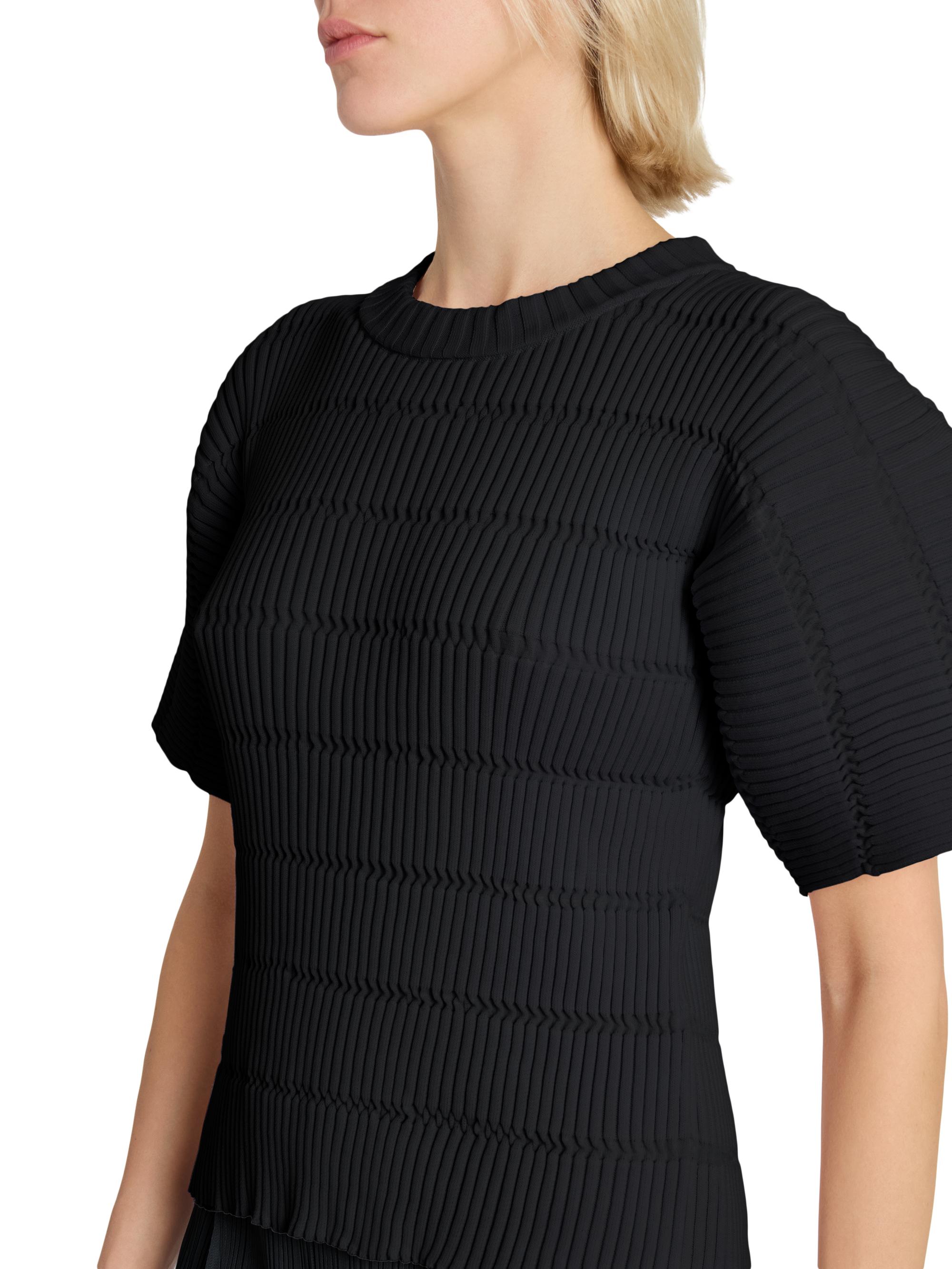 Pleats Please Issey Miyake Jiggly Knit Top | Saks Fifth Avenue