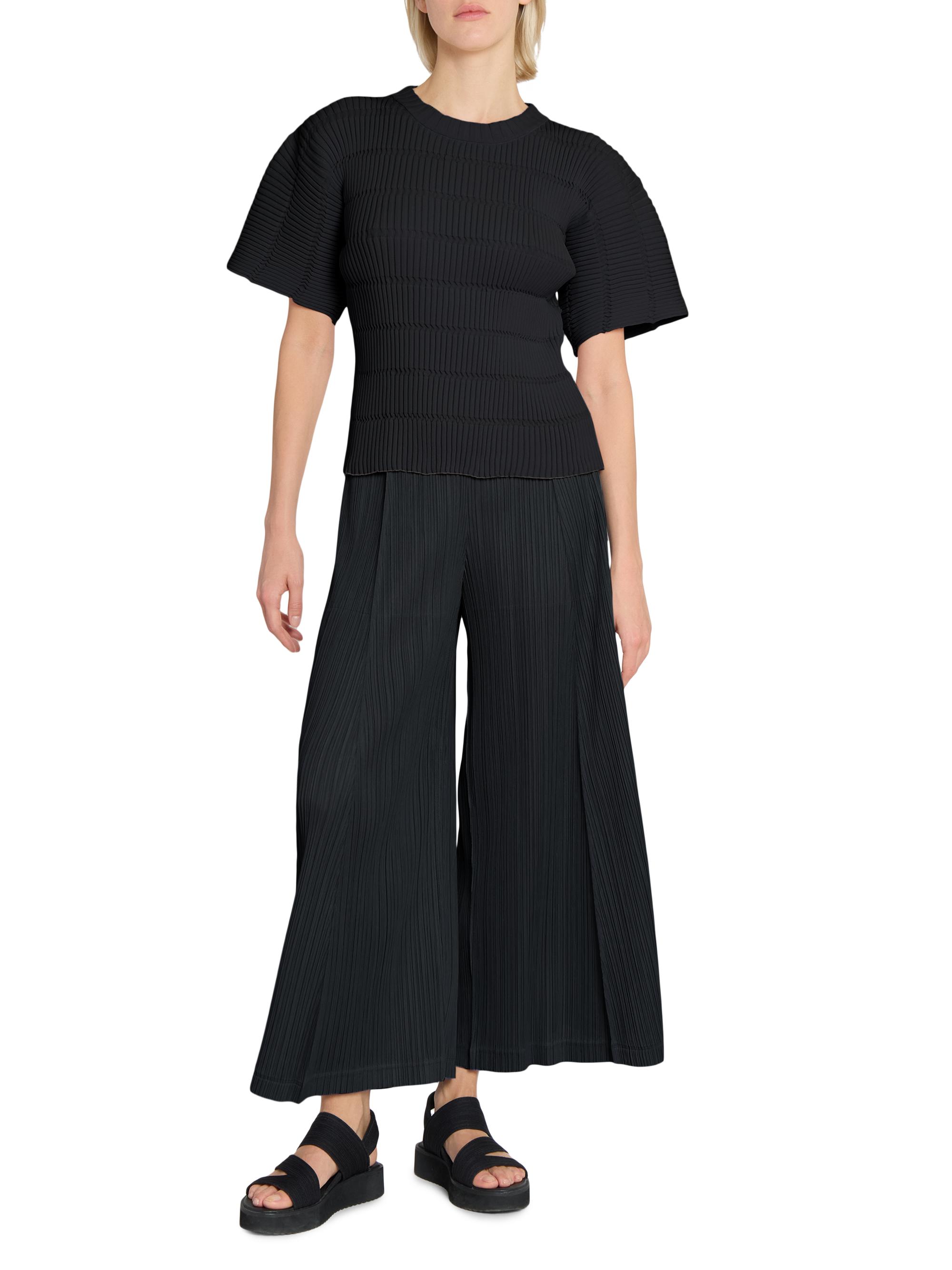 Pleats Please Issey Miyake Jiggly Knit Top | Saks Fifth Avenue