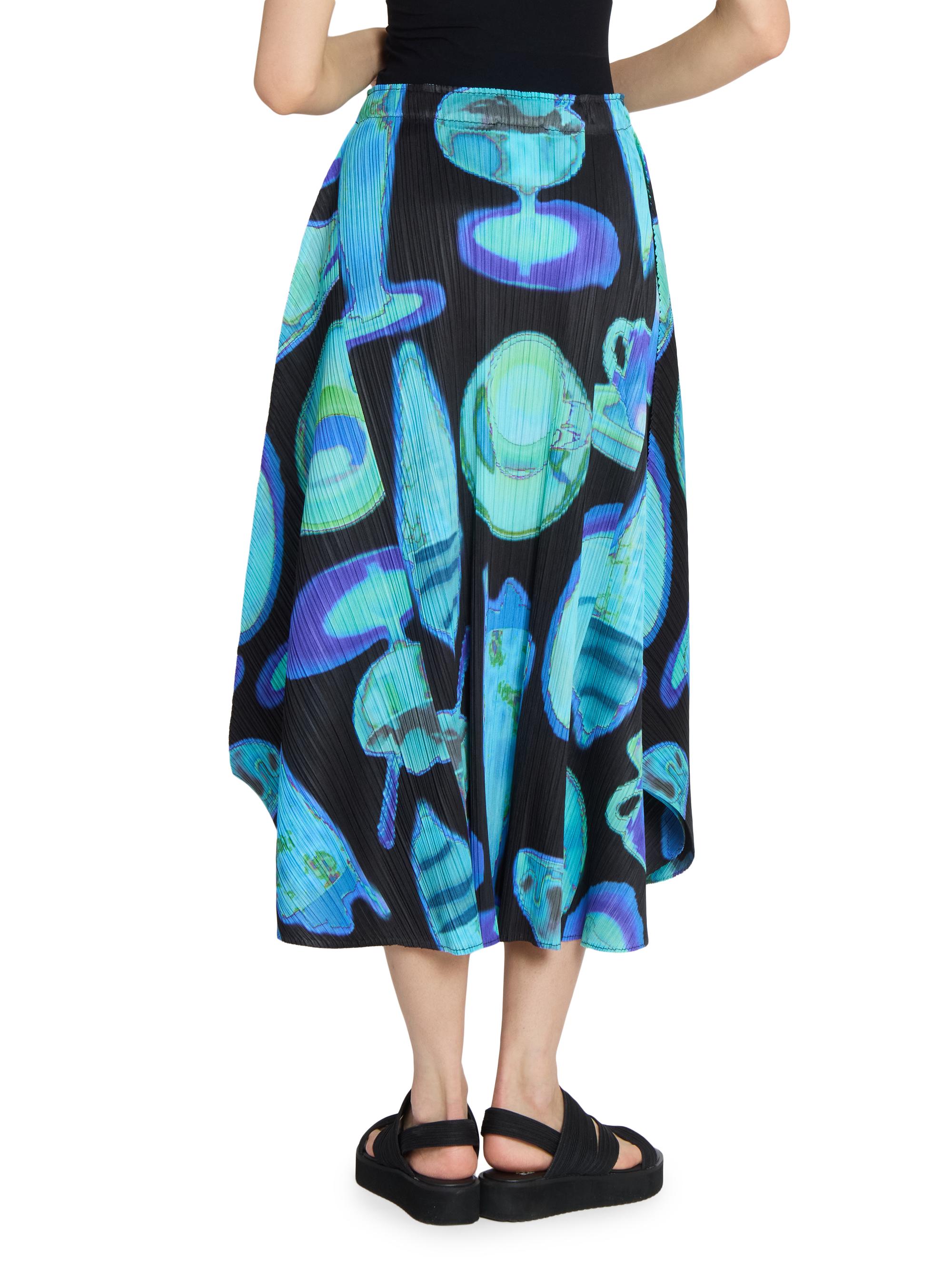 Pleats Please Issey Miyake Thermal Foods Skirt | Saks Fifth Avenue