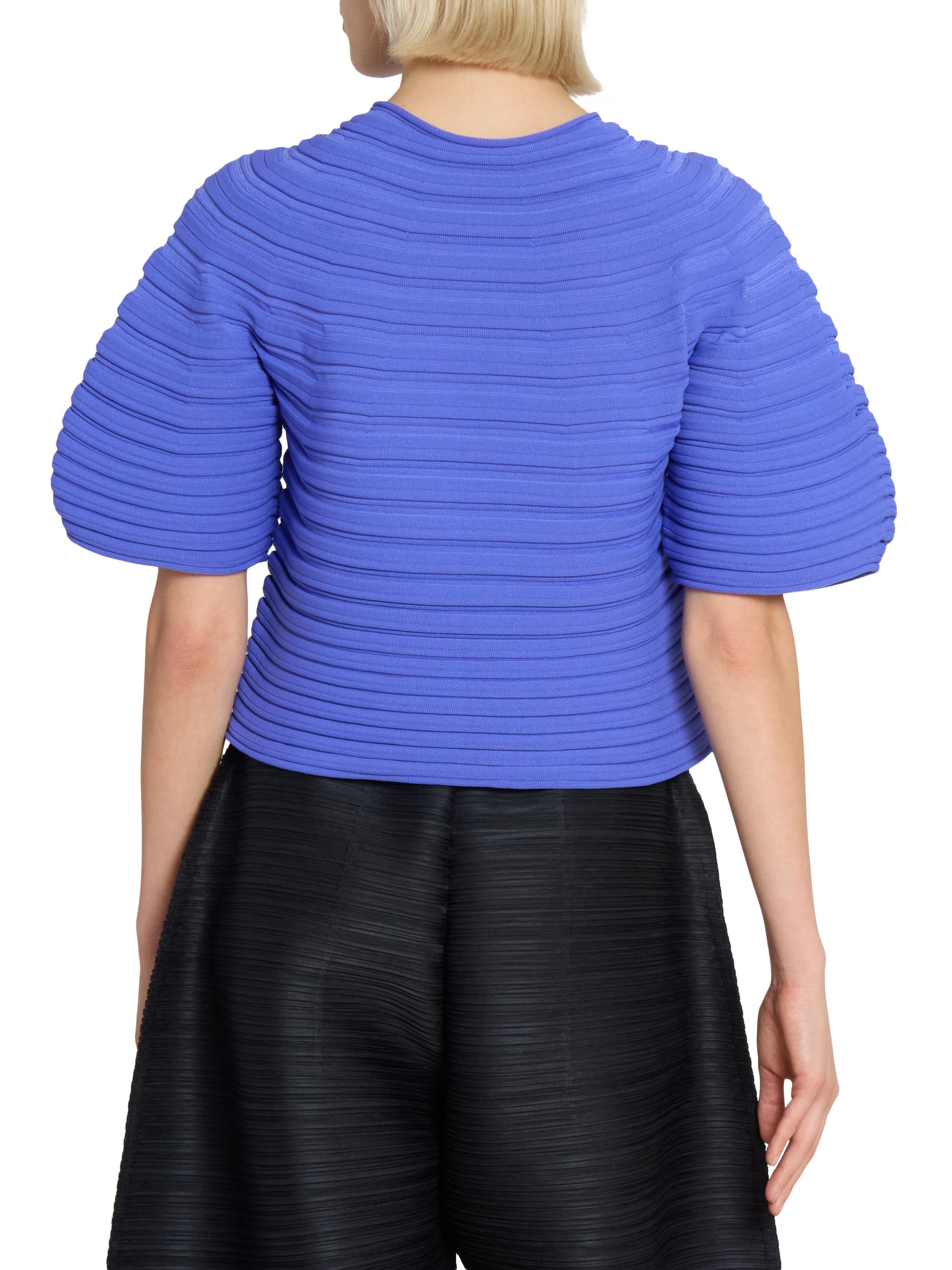 Pleats Please Issey Miyake Mushroom Knit Top | Saks Fifth Avenue