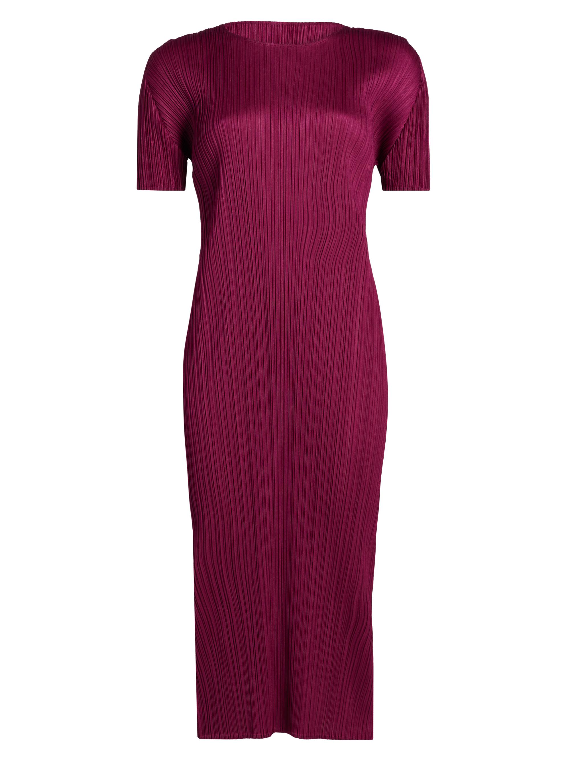 Pleats Please Issey Miyake October Long-Sleeve Midi-Dress | Saks