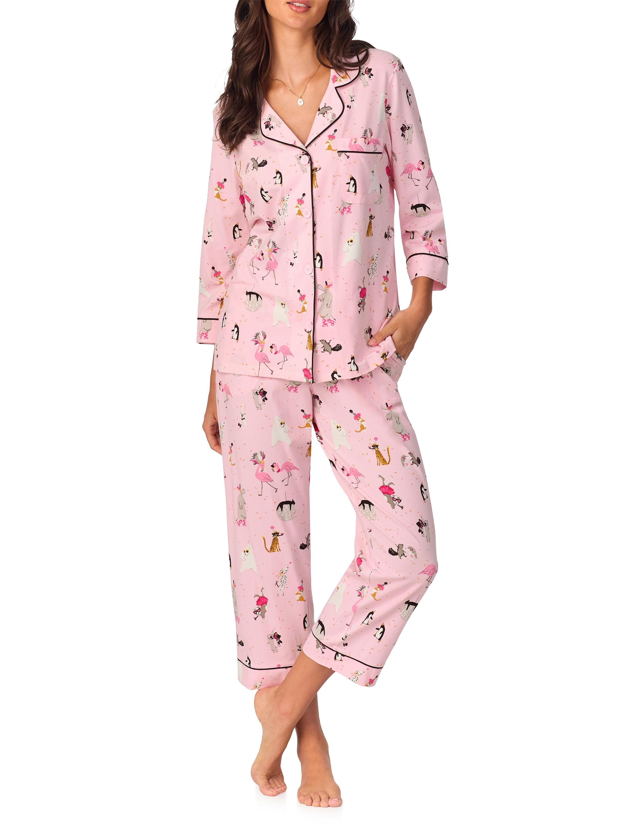 BedHead Pajamas Women's Party Animals Cotton-Blend Pajamas - Party Animals