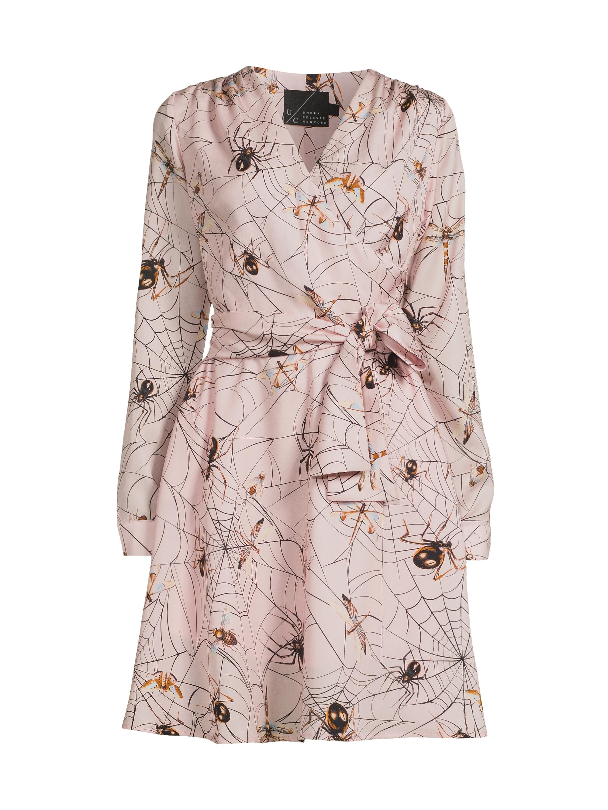 Undra Celeste Joi Spider Print Minidress | Saks Fifth Avenue