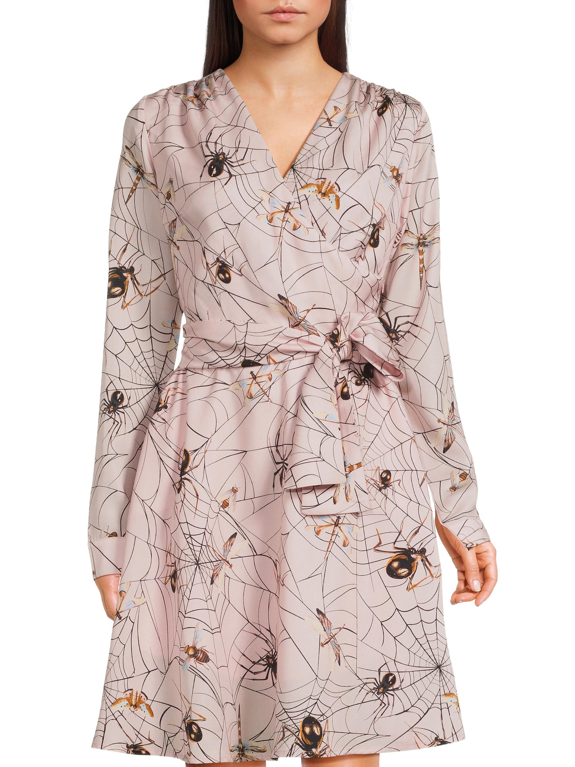Undra Celeste Joi Spider Print Minidress | Saks Fifth Avenue
