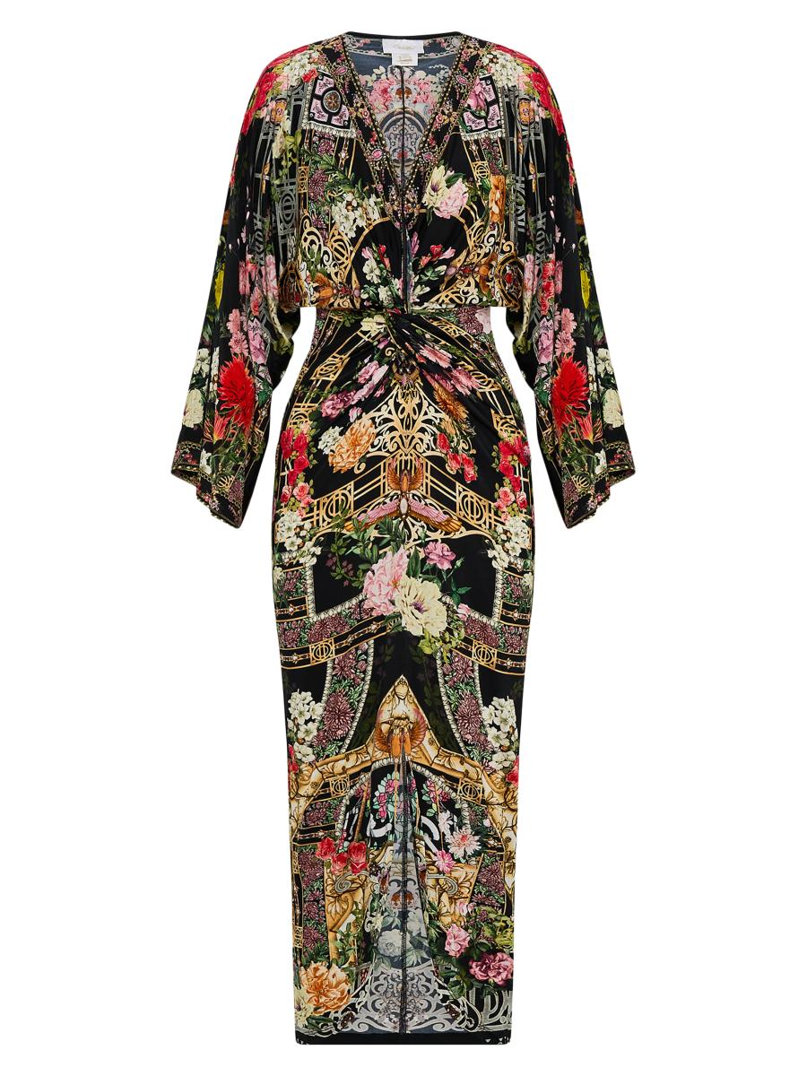 camilla adorned viscose maxi dress Camilla Adorned Viscose Maxi Dress