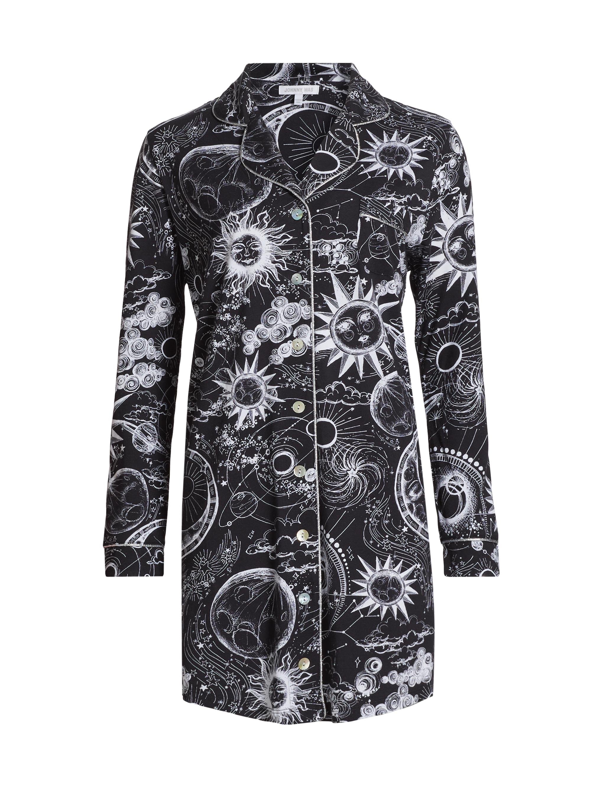 Johnny Was Women's Mina Neena Pajama Shirt - Mina