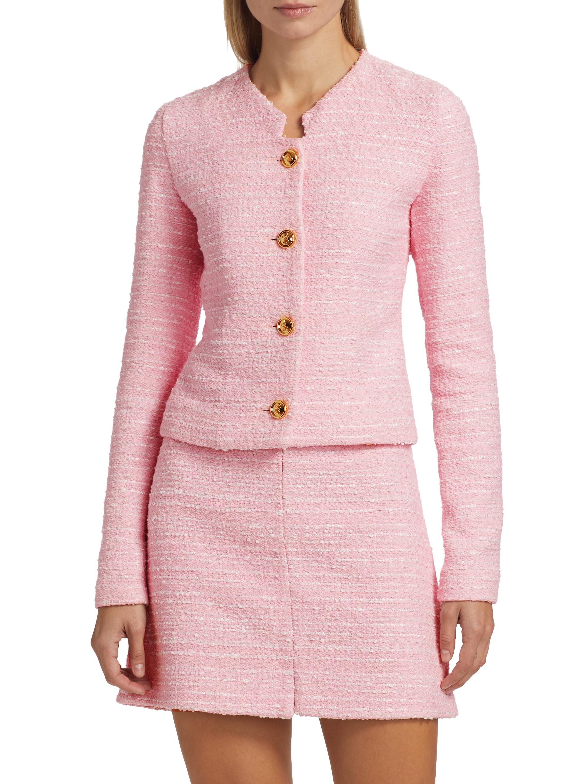 Giambattista Valli Cotton-Blend Bouclé Jacket | Saks Fifth Avenue