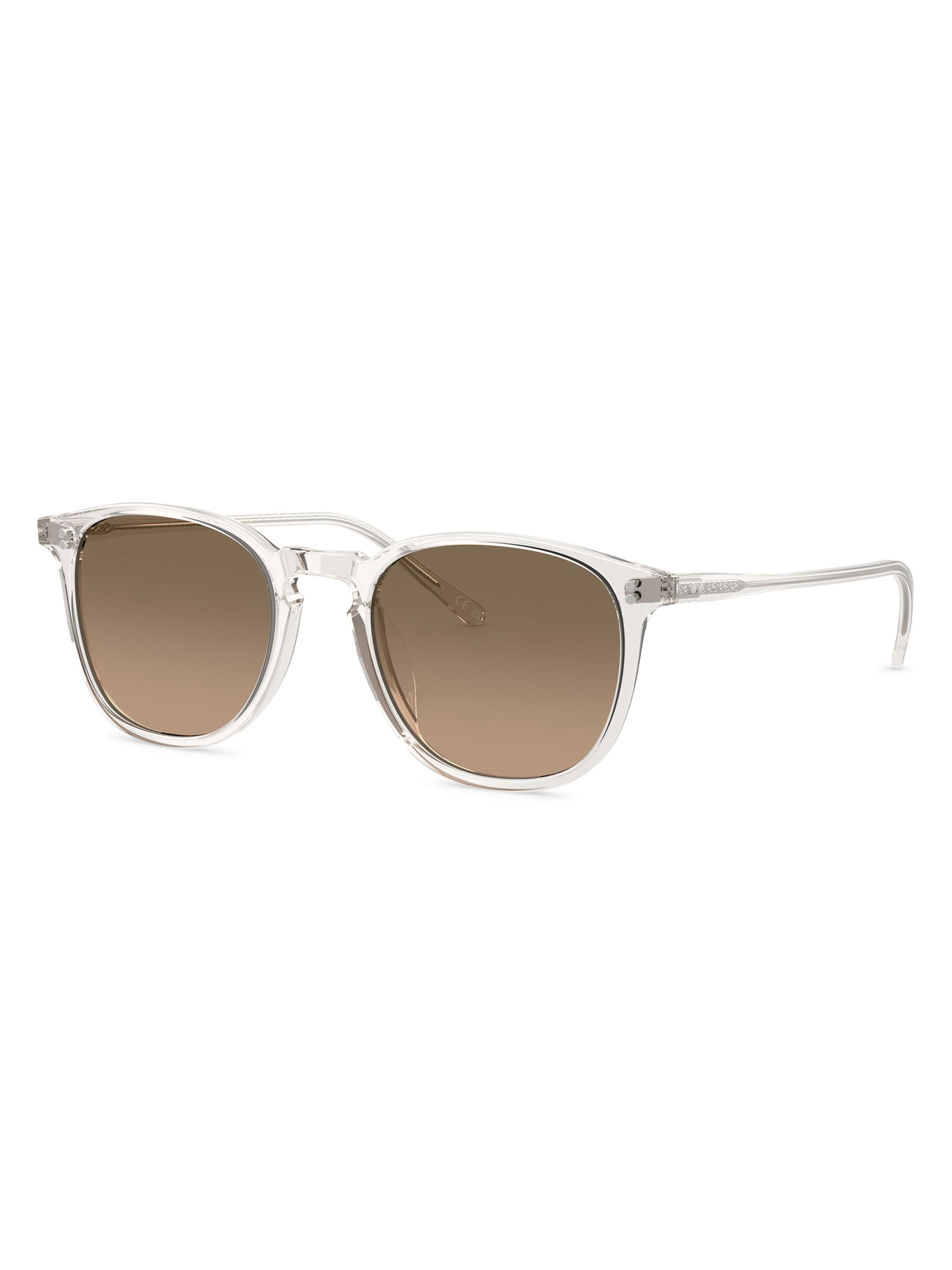 Oliver Peoples Women's Finley 1993 50MM Aviator Sunglasses - Gradient Brown Clear