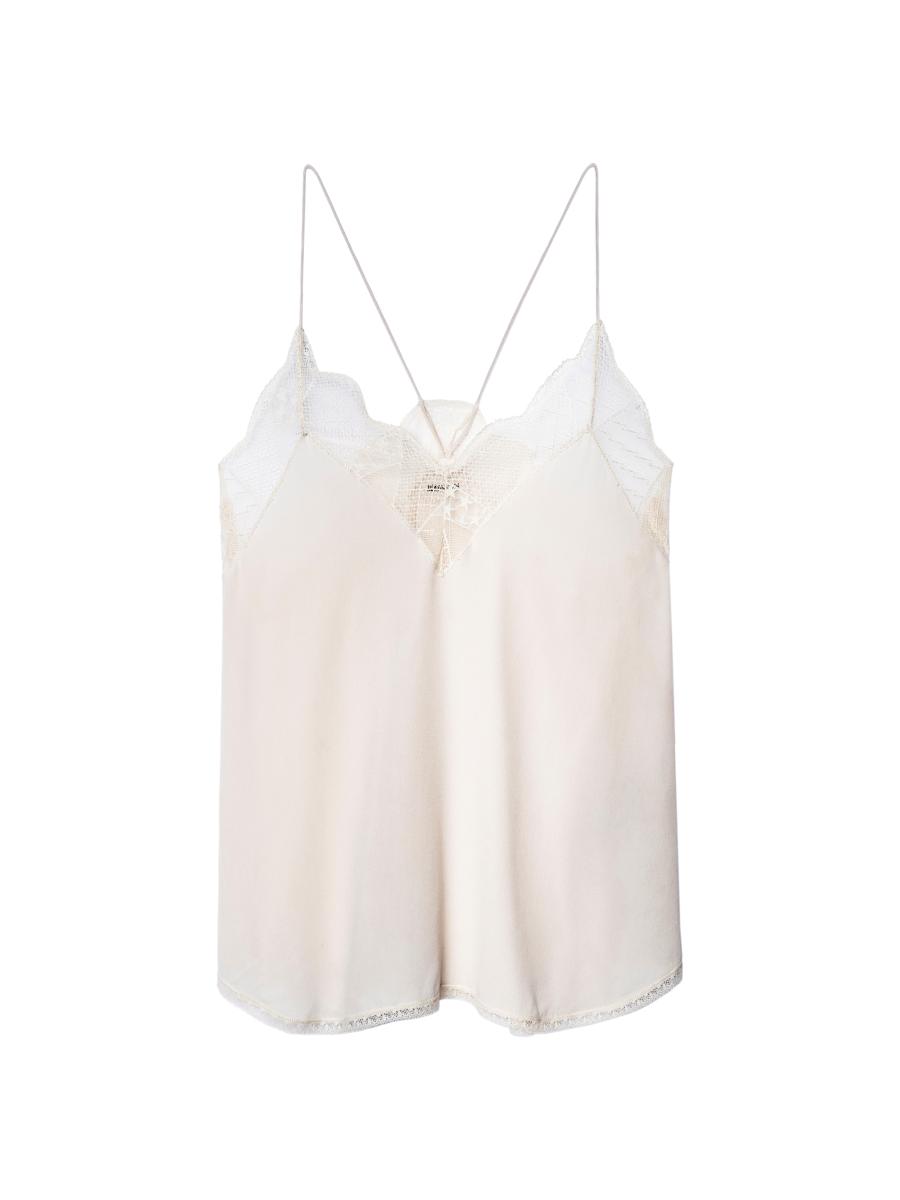 SHISHIKUI  CAMISOLE / WHITE シシクイ COTTON C / OFF WHITE – SHISHIKUI