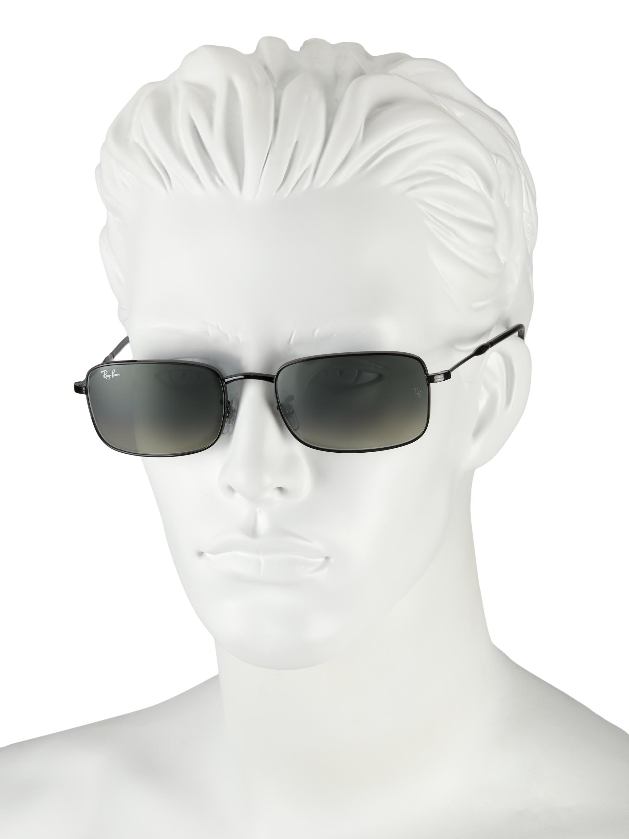 Ray-Ban RB3746 56MM Rectangular Sunglasses | Saks Fifth Avenue
