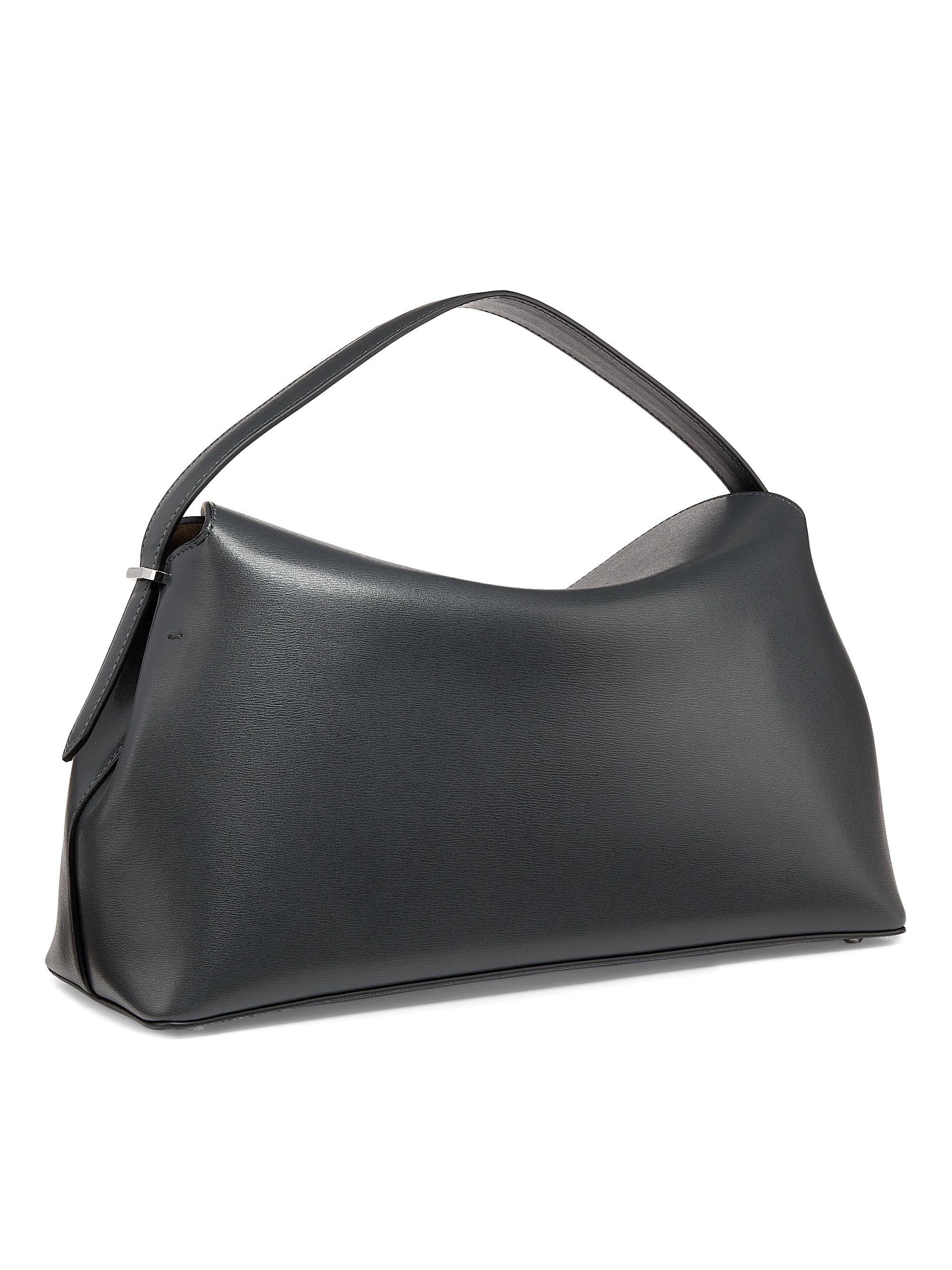 美品T-Lock leather top handle shark