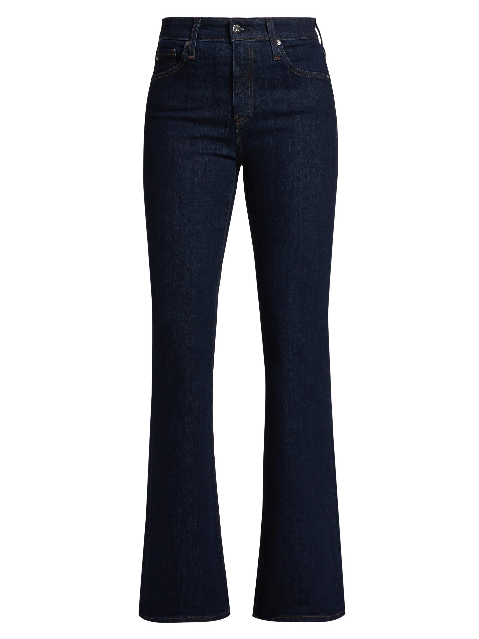 AG Jeans Women's Farrah High-Rise Stretch Flared Jeans - Modern Indigo