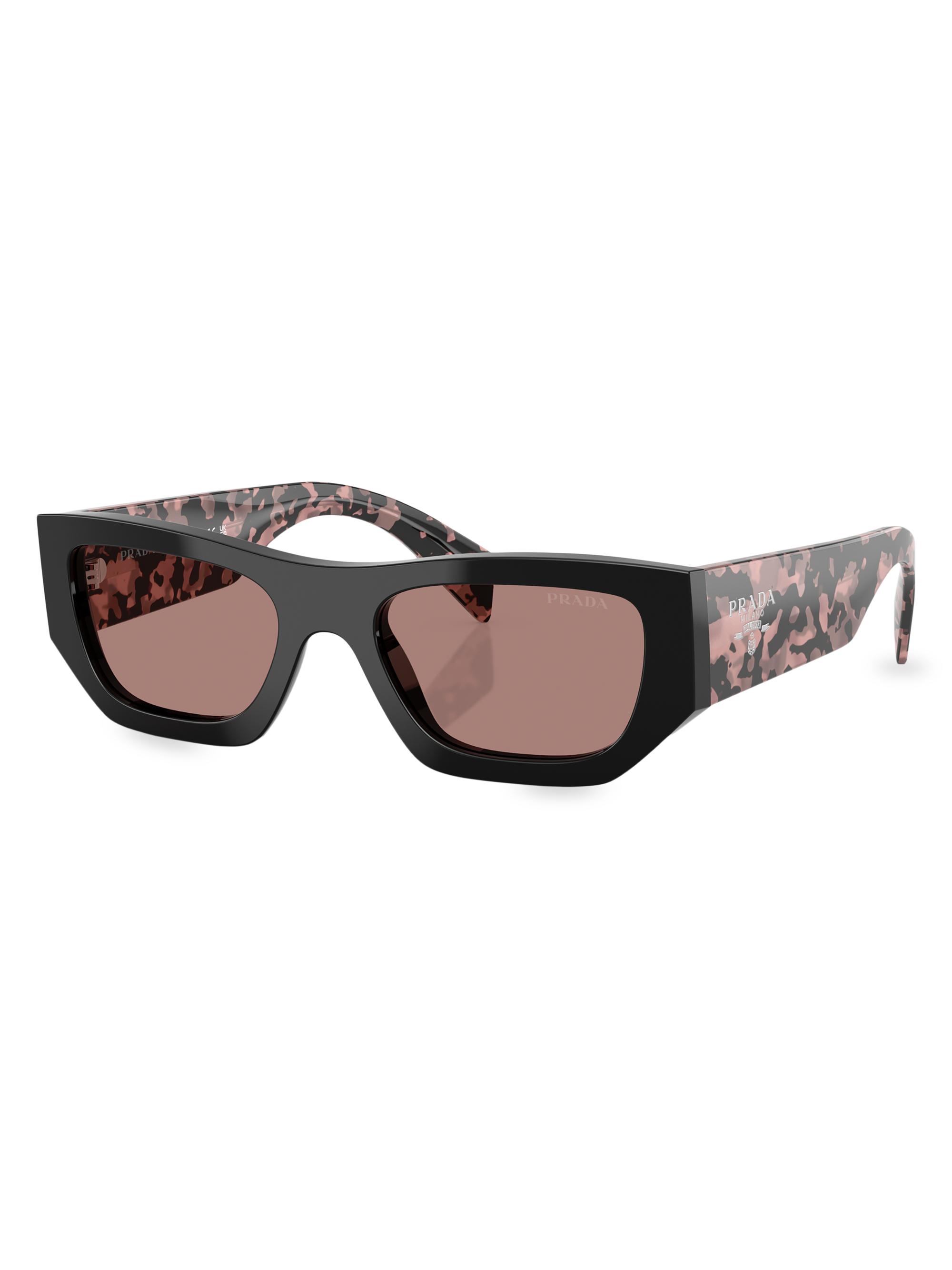 Prada 53MM Pillow Sunglasses | Saks Fifth Avenue