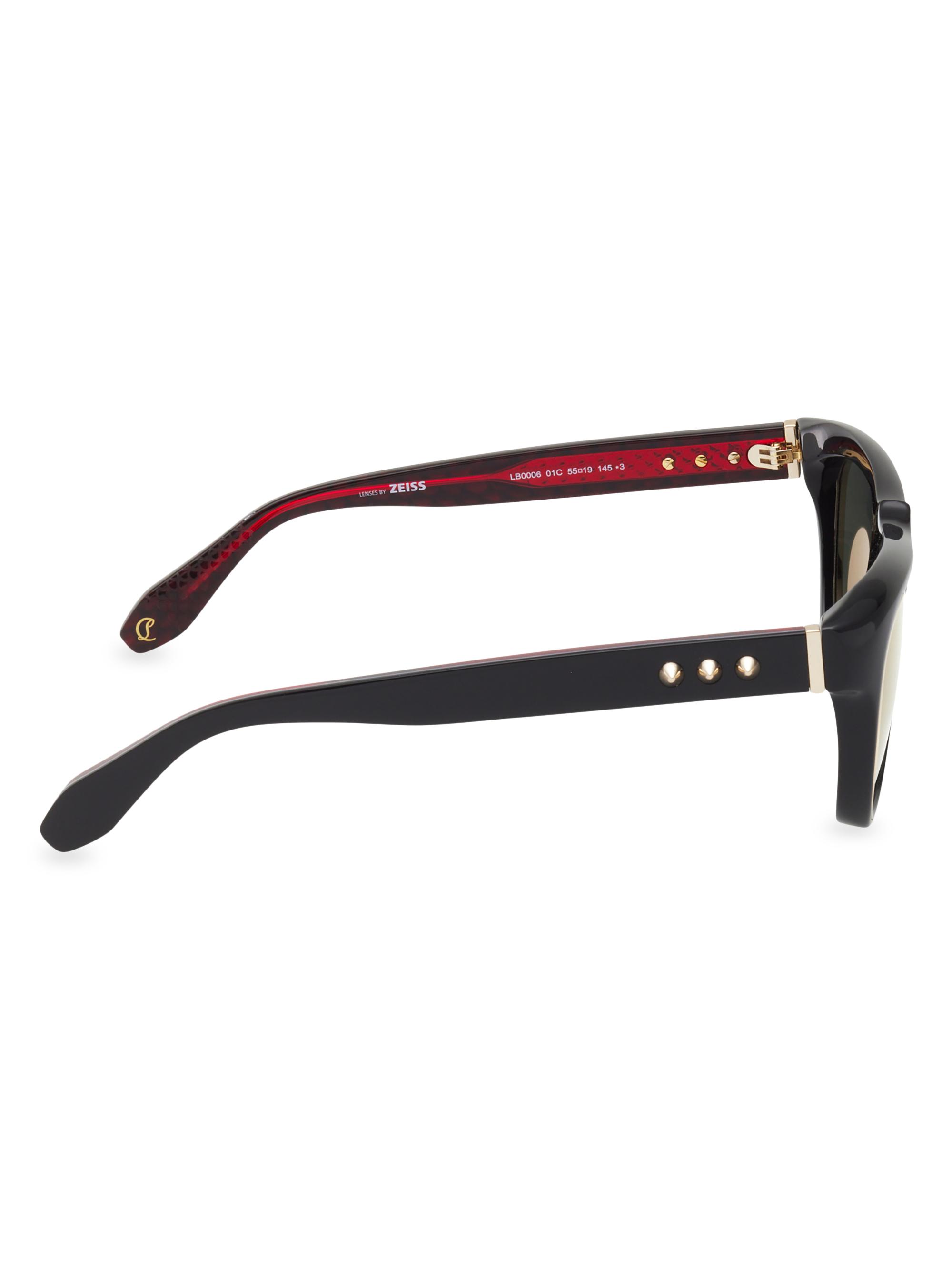 Christian Louboutin Georges 55MM Acetate Sunglasses | Saks Fifth