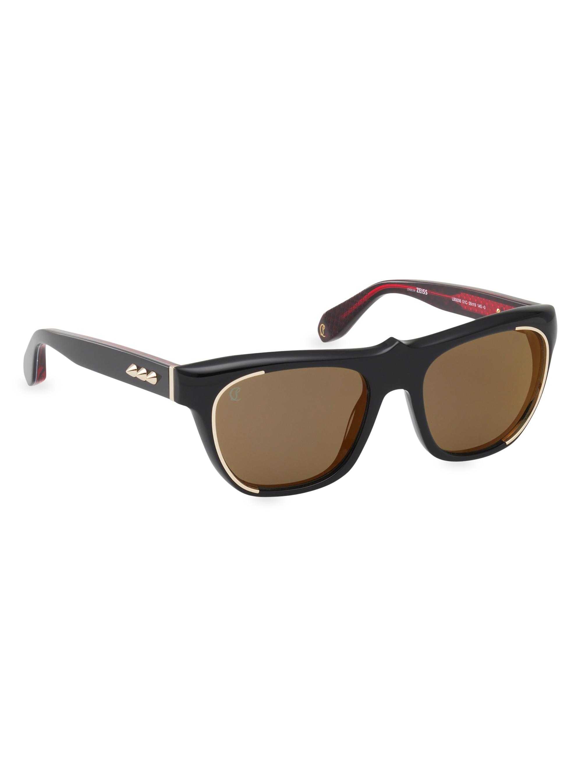 Christian Louboutin Georges 55MM Acetate Sunglasses | Saks Fifth