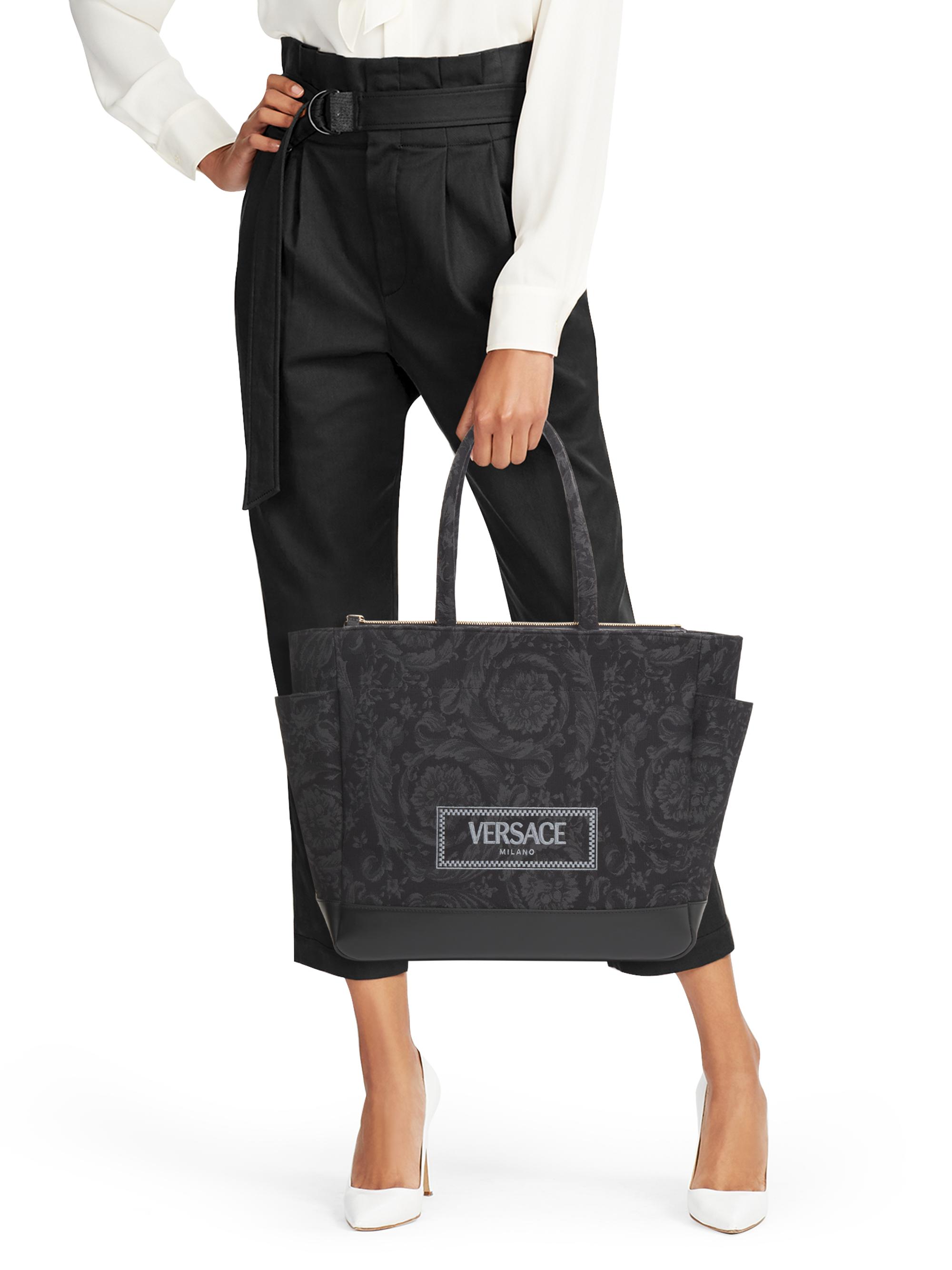 Versace Barocco Logo Diaper Tote Bag | Saks Fifth Avenue